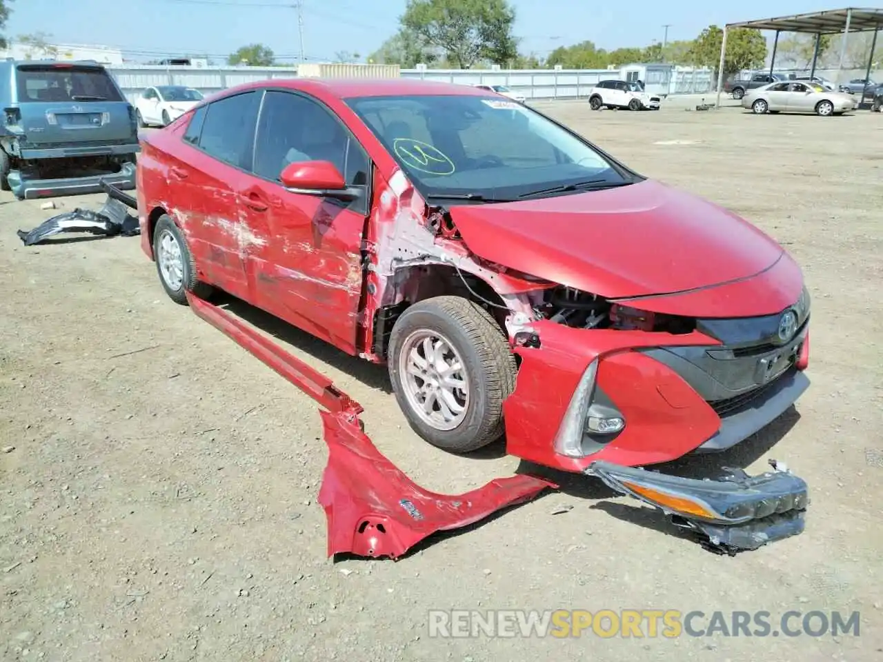 9 Photograph of a damaged car JTDKAMFP7N3205354 TOYOTA PRIUS 2022