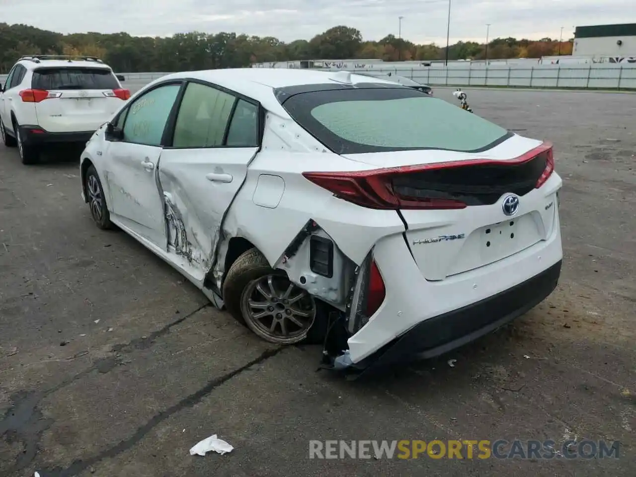 3 Photograph of a damaged car JTDKAMFP7N3206486 TOYOTA PRIUS 2022