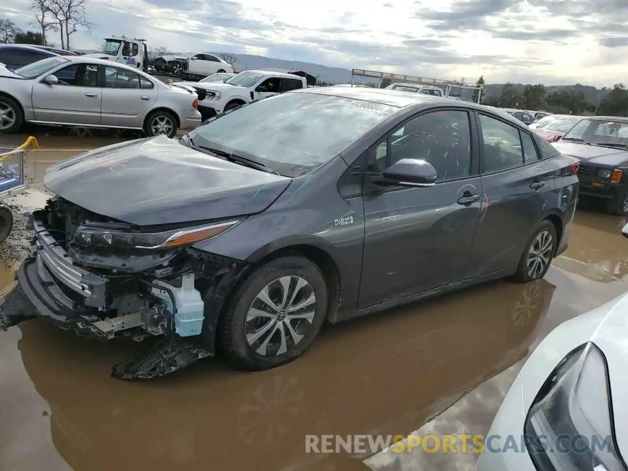 1 Photograph of a damaged car JTDKAMFP7N3222865 TOYOTA PRIUS 2022