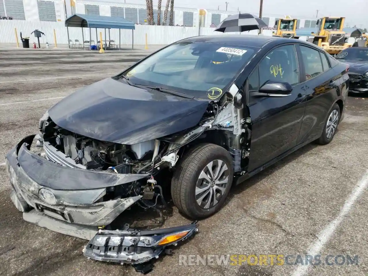 2 Photograph of a damaged car JTDKAMFP8N3200003 TOYOTA PRIUS 2022