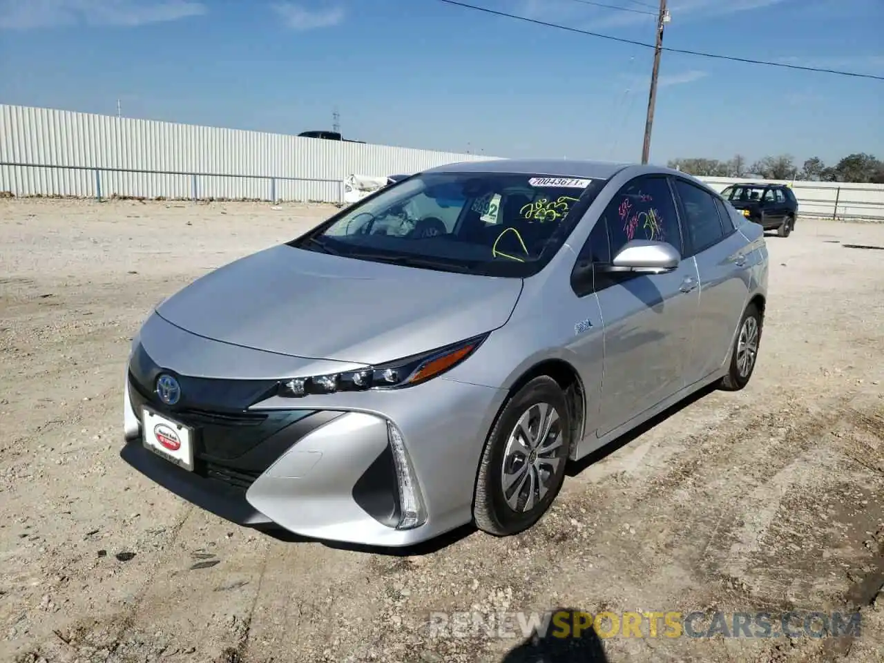 2 Photograph of a damaged car JTDKAMFP8N3200339 TOYOTA PRIUS 2022