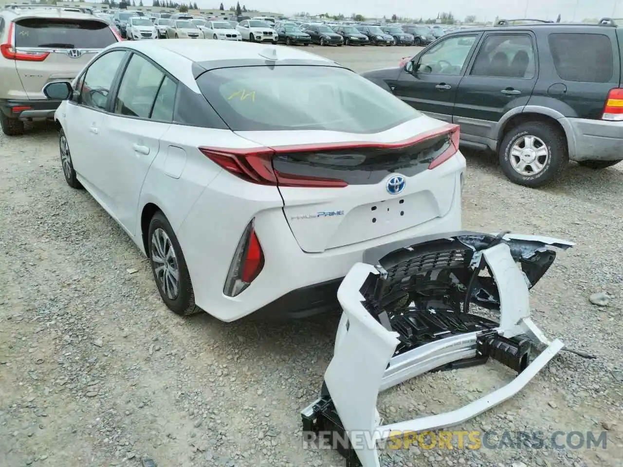 3 Photograph of a damaged car JTDKAMFP8N3207548 TOYOTA PRIUS 2022