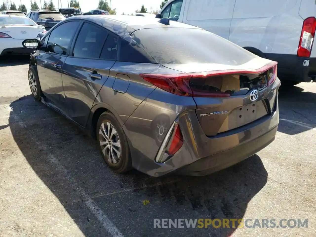 3 Photograph of a damaged car JTDKAMFP8N3210398 TOYOTA PRIUS 2022