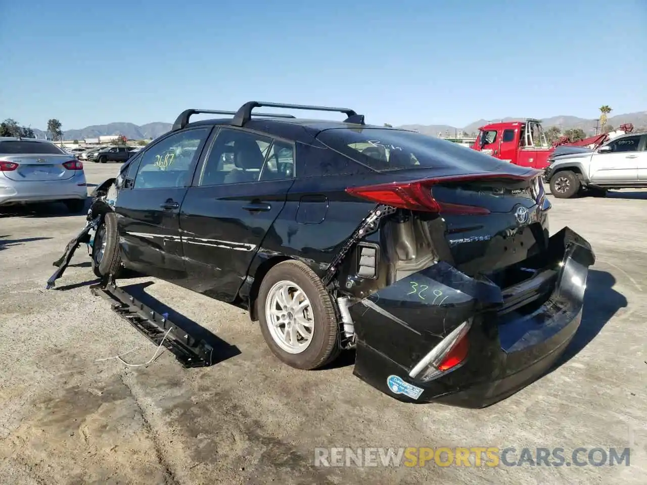 3 Photograph of a damaged car JTDKAMFP9N3198438 TOYOTA PRIUS 2022