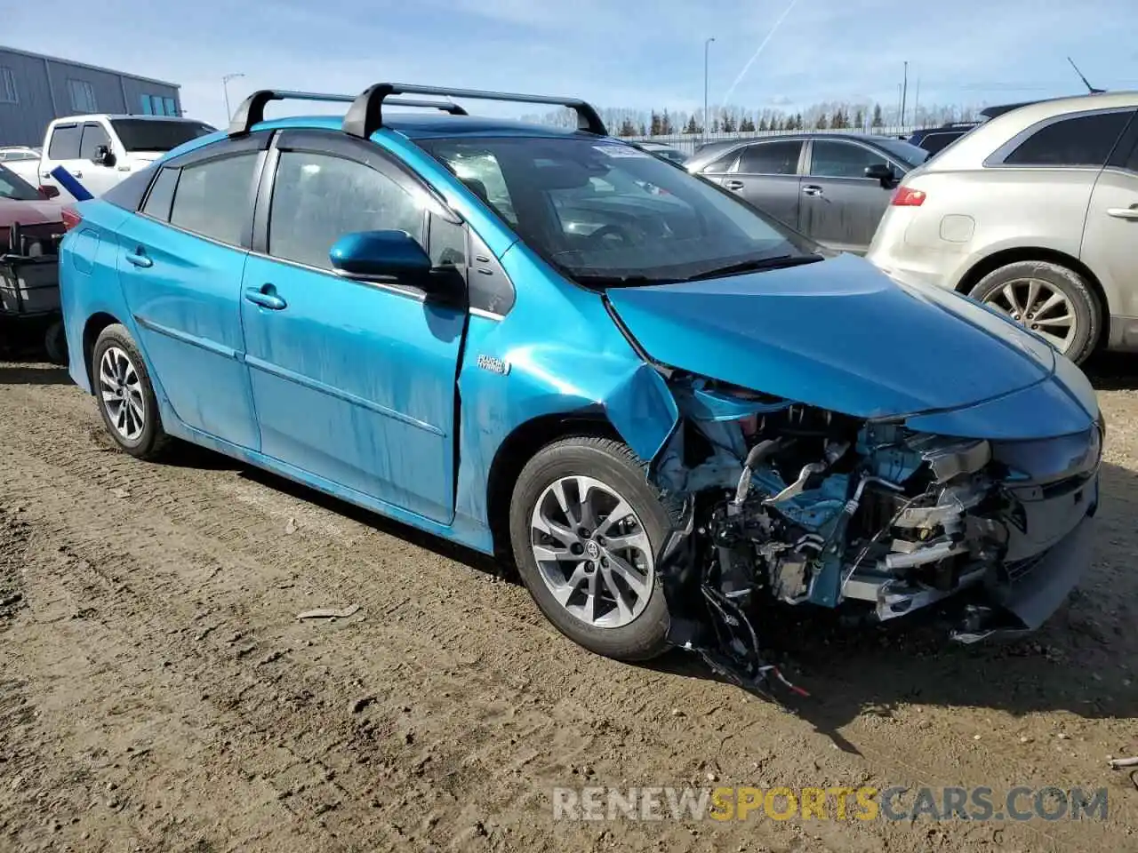 4 Photograph of a damaged car JTDKAMFP9N3199363 TOYOTA PRIUS 2022