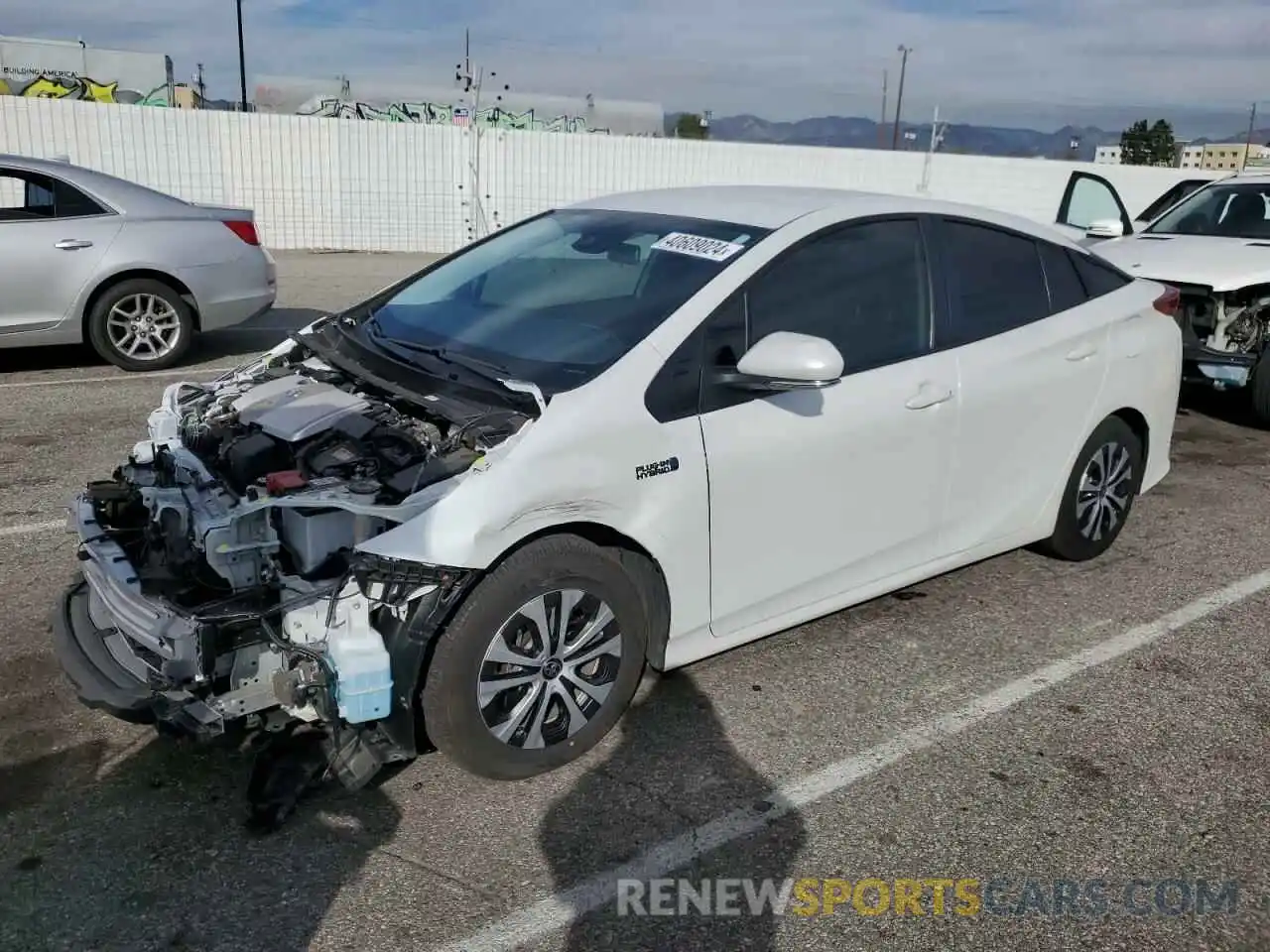 1 Photograph of a damaged car JTDKAMFP9N3210183 TOYOTA PRIUS 2022