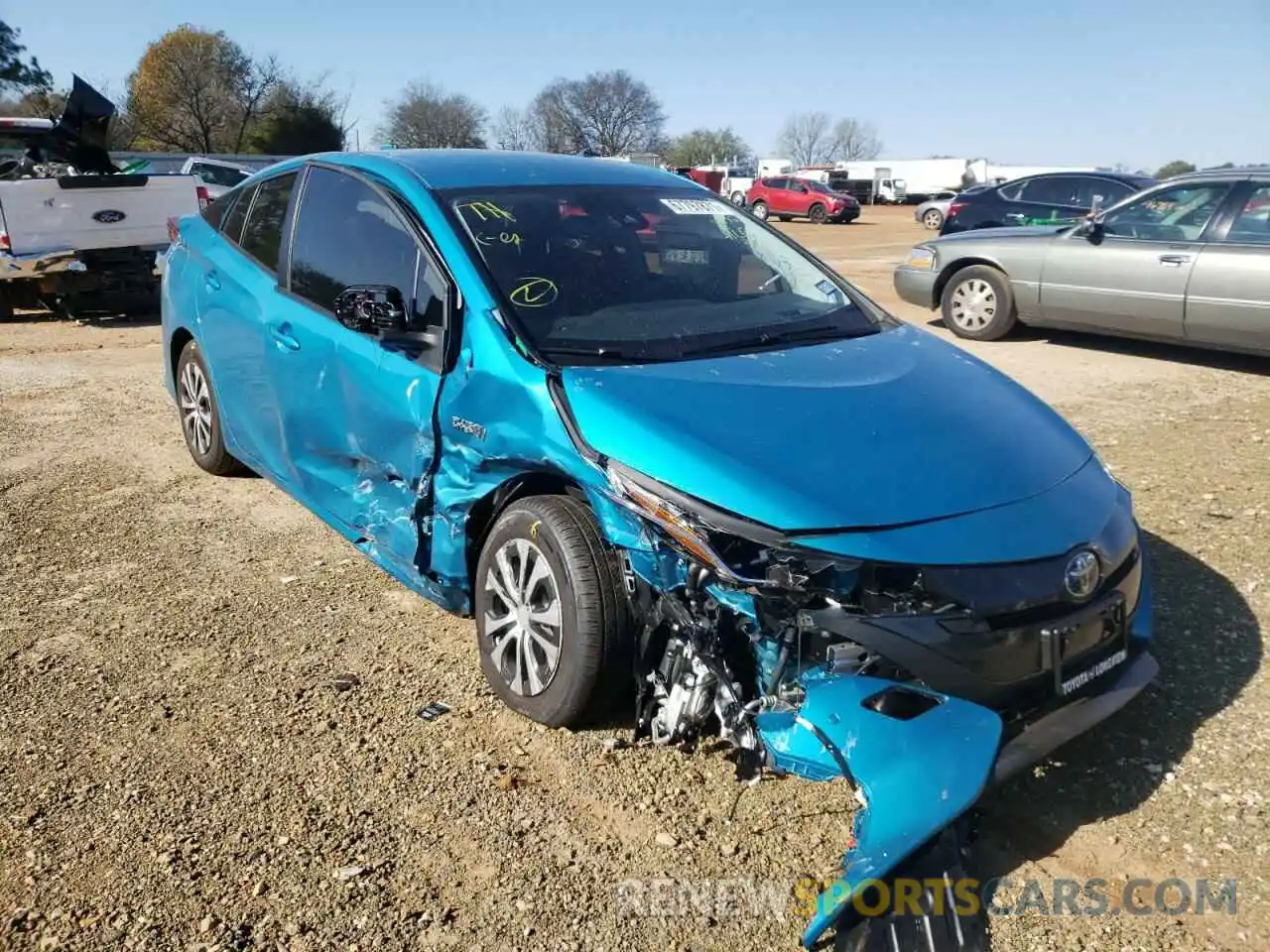 1 Photograph of a damaged car JTDKAMFPXN3198836 TOYOTA PRIUS 2022