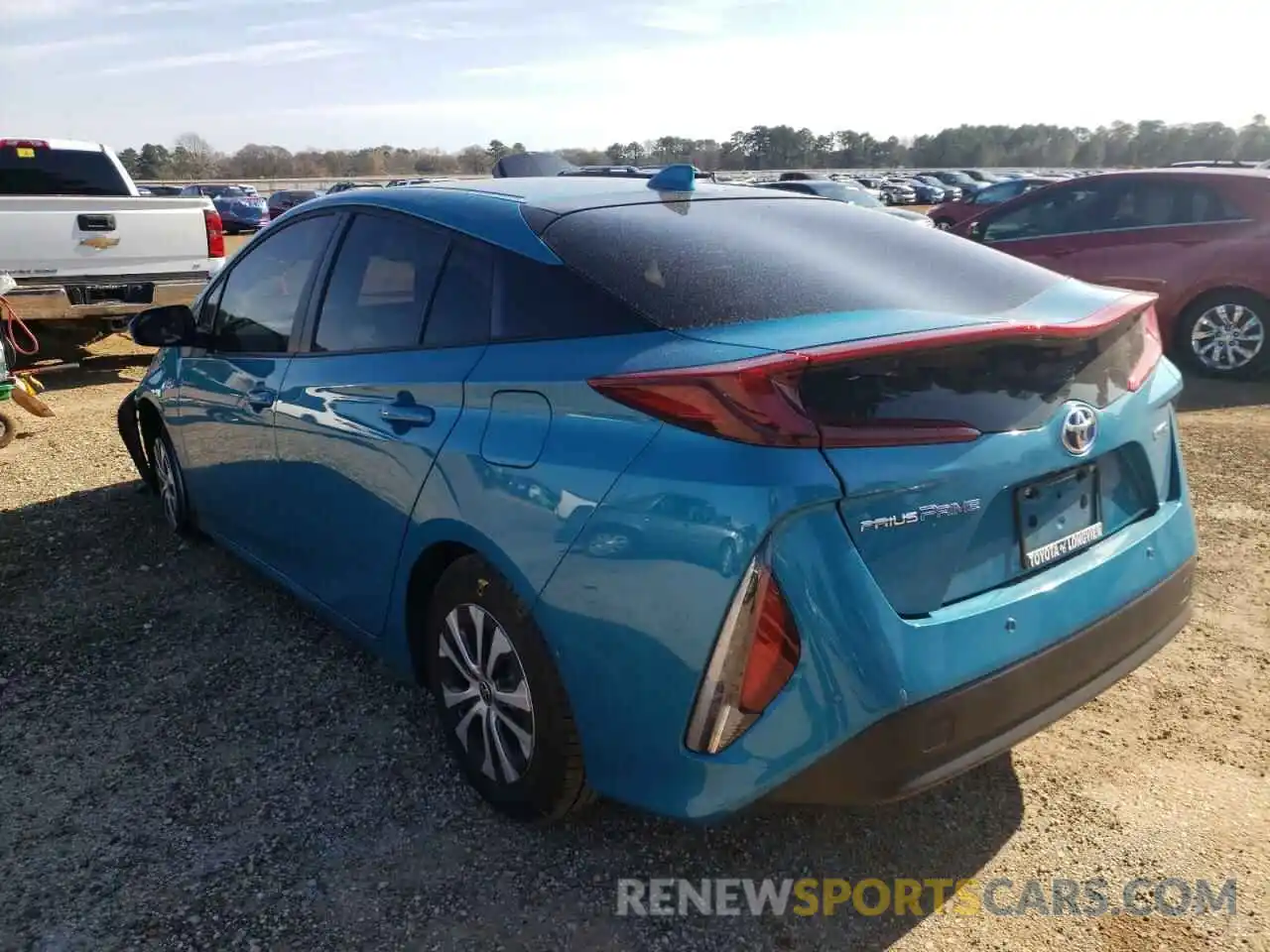 3 Photograph of a damaged car JTDKAMFPXN3198836 TOYOTA PRIUS 2022