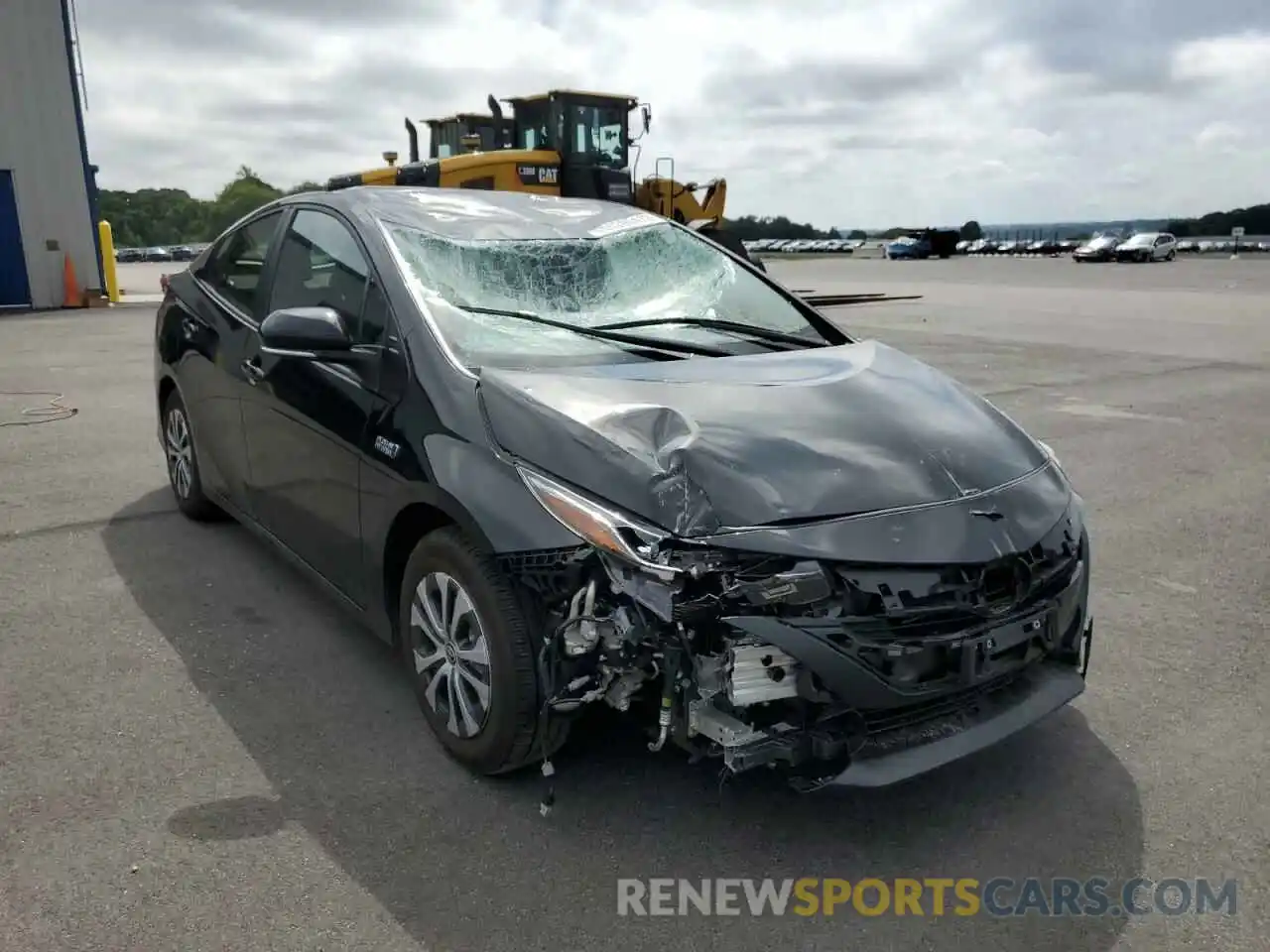 1 Photograph of a damaged car JTDKAMFPXN3207163 TOYOTA PRIUS 2022