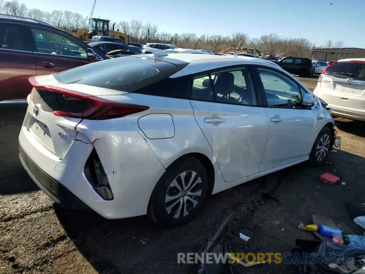 3 Photograph of a damaged car JTDKAMFPXN3208958 TOYOTA PRIUS 2022