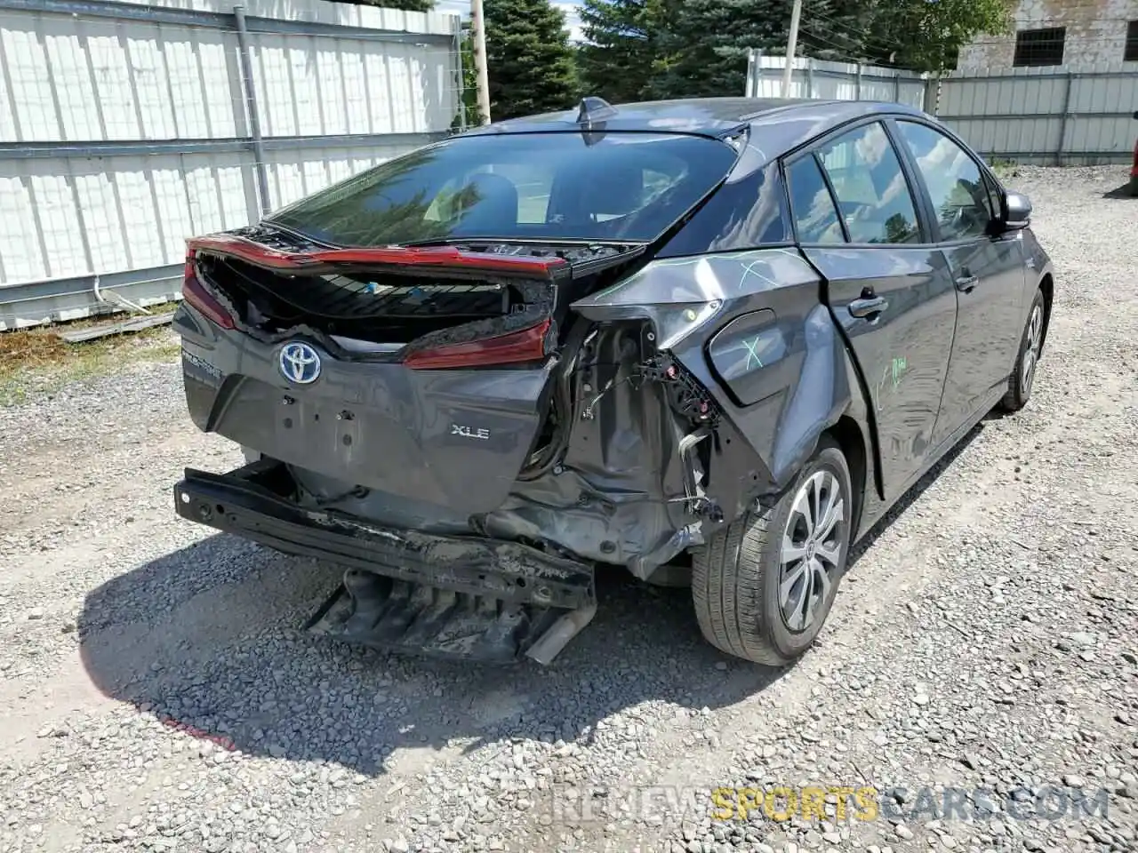 4 Photograph of a damaged car JTDKAMFPXN3209673 TOYOTA PRIUS 2022