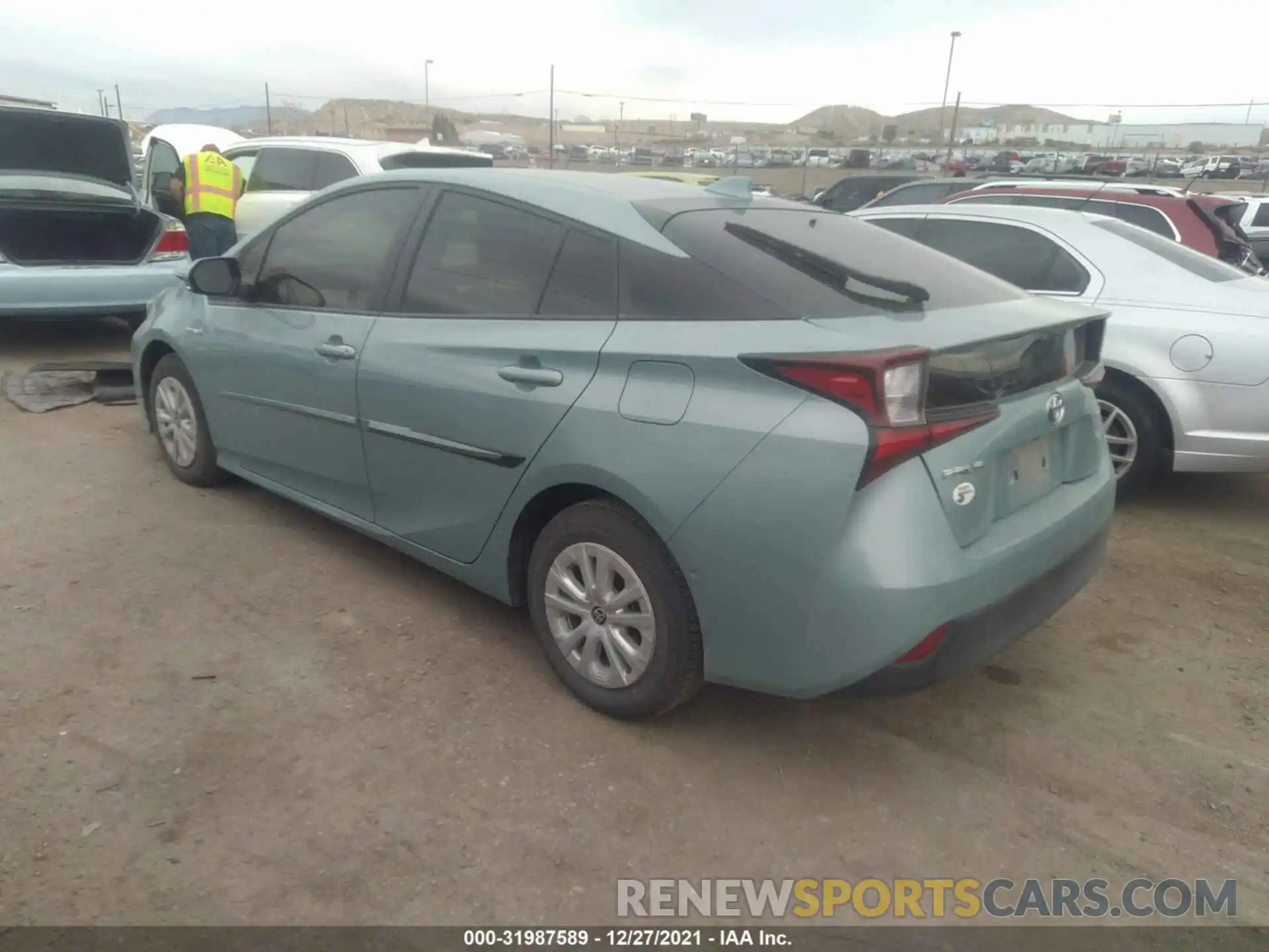 3 Photograph of a damaged car JTDKAMFU0N3153541 TOYOTA PRIUS 2022