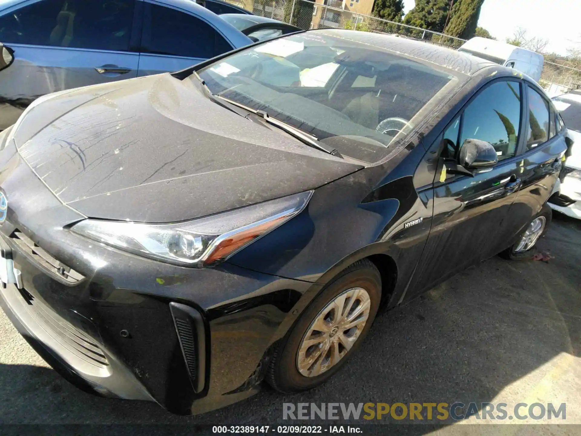 2 Photograph of a damaged car JTDKAMFU0N3153880 TOYOTA PRIUS 2022