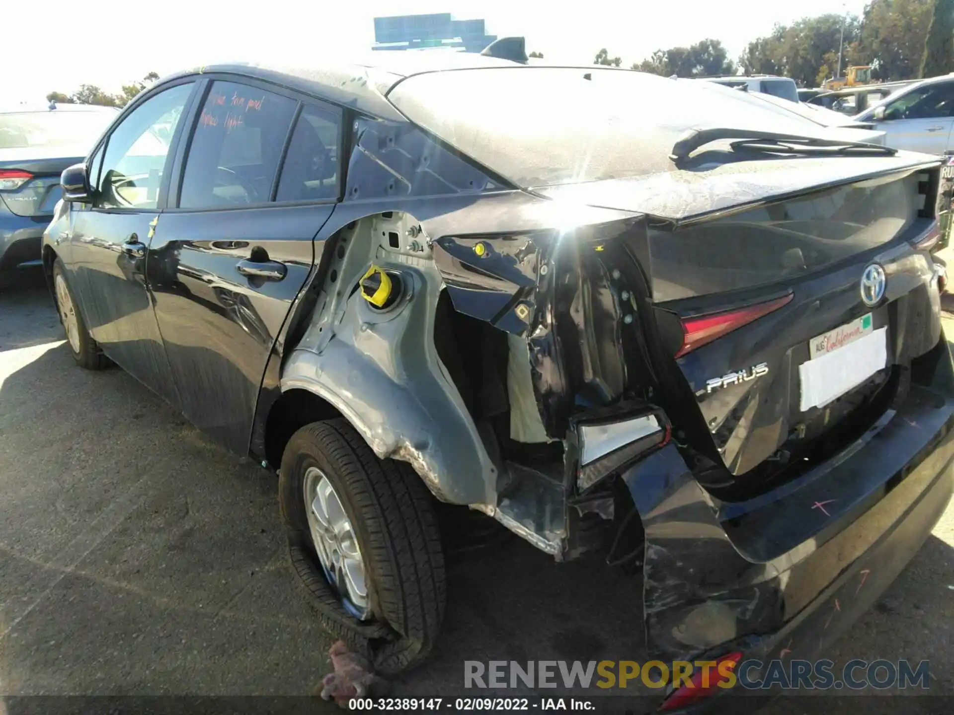 6 Photograph of a damaged car JTDKAMFU0N3153880 TOYOTA PRIUS 2022