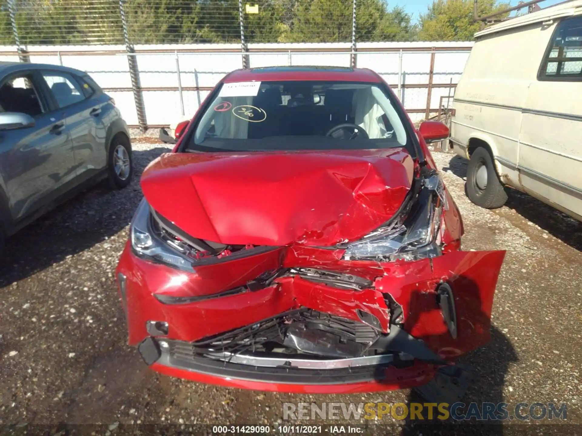 12 Photograph of a damaged car JTDKAMFU0N3153961 TOYOTA PRIUS 2022