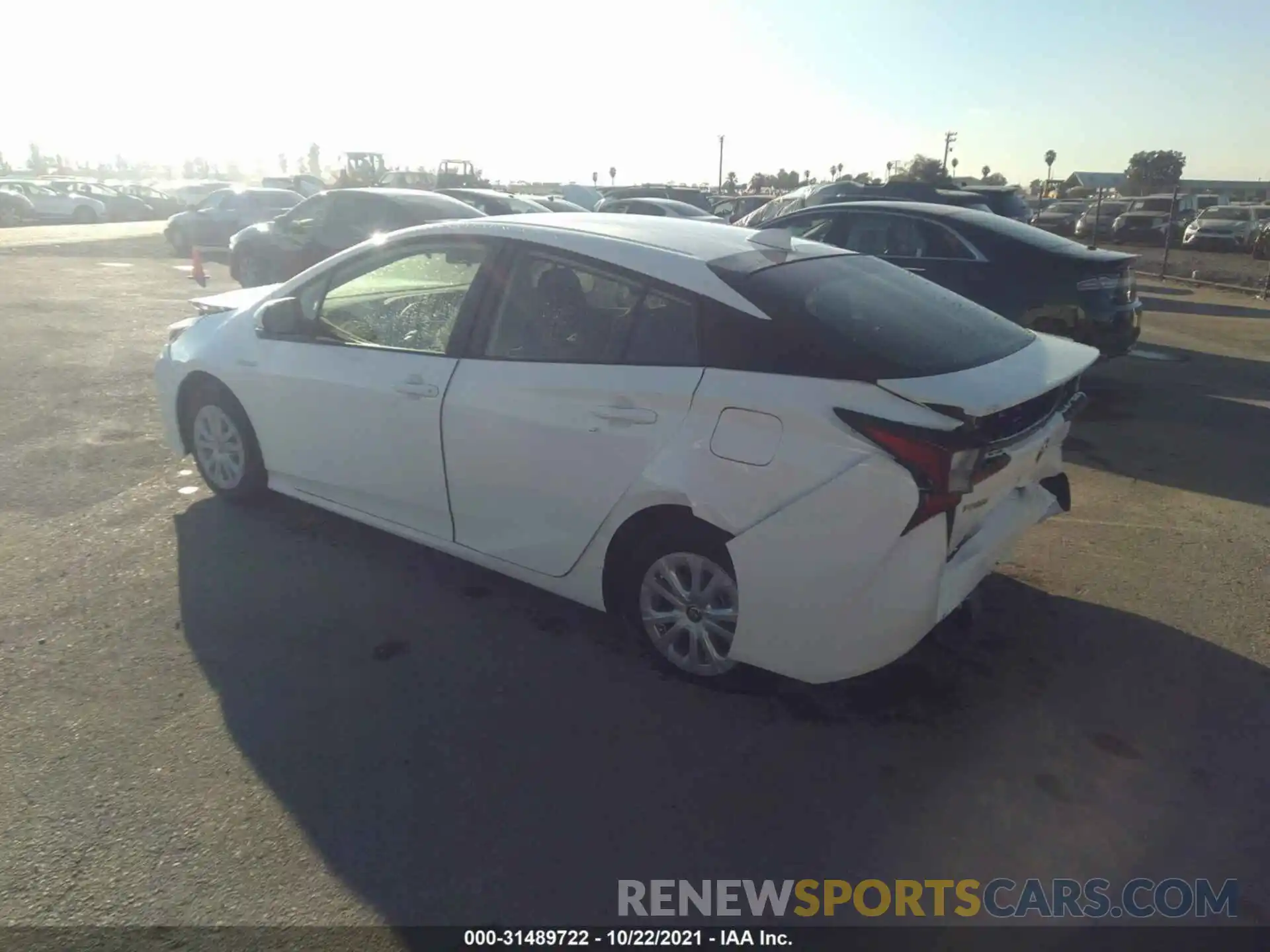 3 Photograph of a damaged car JTDKAMFU0N3157265 TOYOTA PRIUS 2022