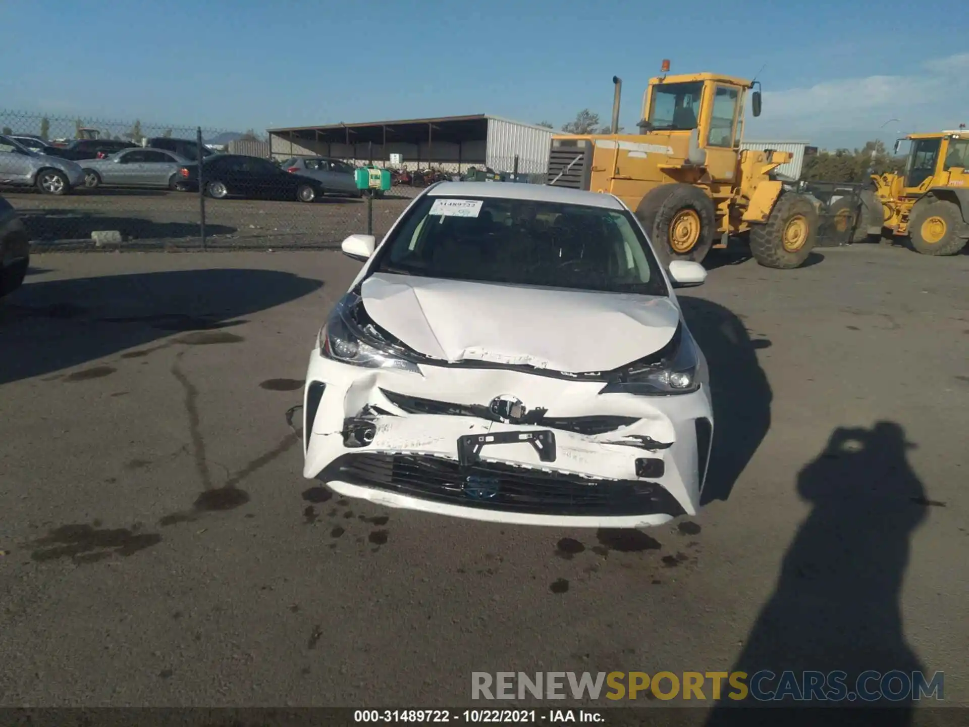 6 Photograph of a damaged car JTDKAMFU0N3157265 TOYOTA PRIUS 2022