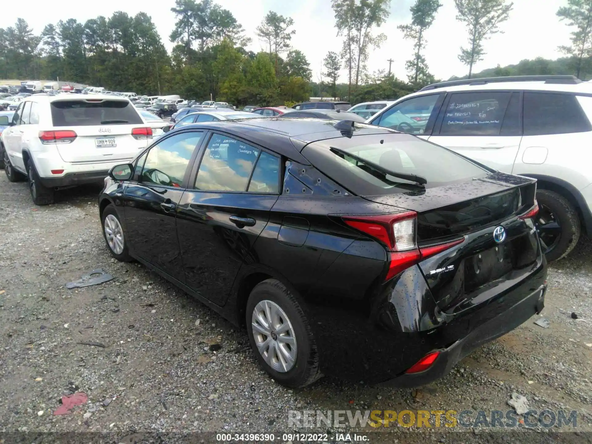 3 Photograph of a damaged car JTDKAMFU0N3160375 TOYOTA PRIUS 2022