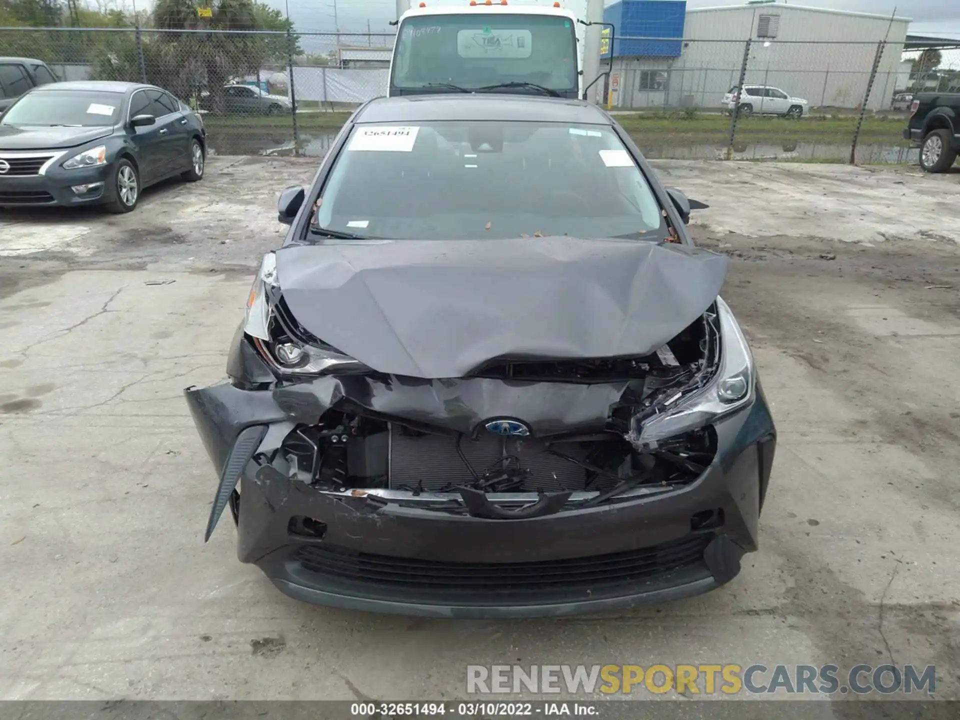 6 Photograph of a damaged car JTDKAMFU0N3160859 TOYOTA PRIUS 2022