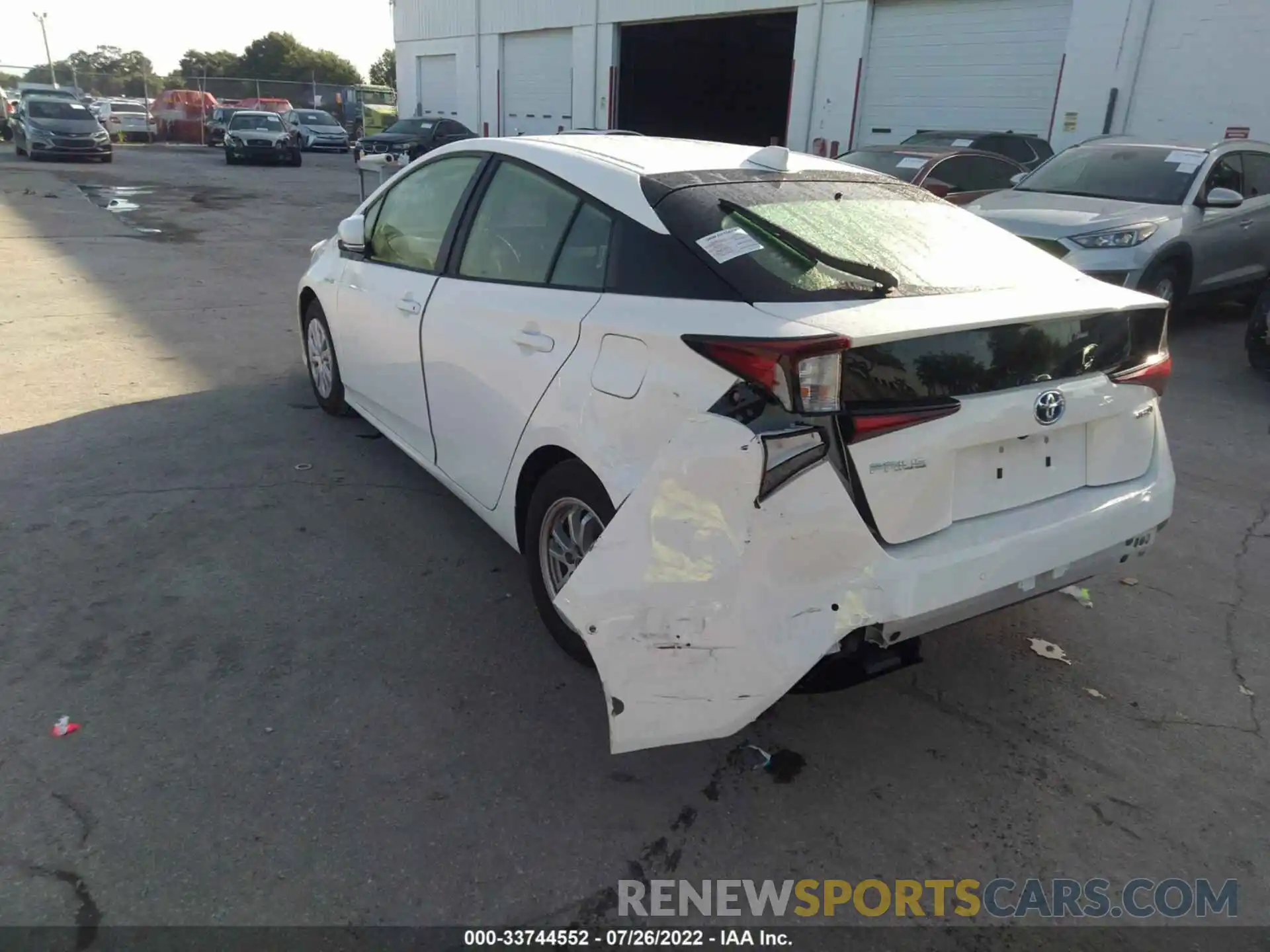 6 Photograph of a damaged car JTDKAMFU0N3163440 TOYOTA PRIUS 2022