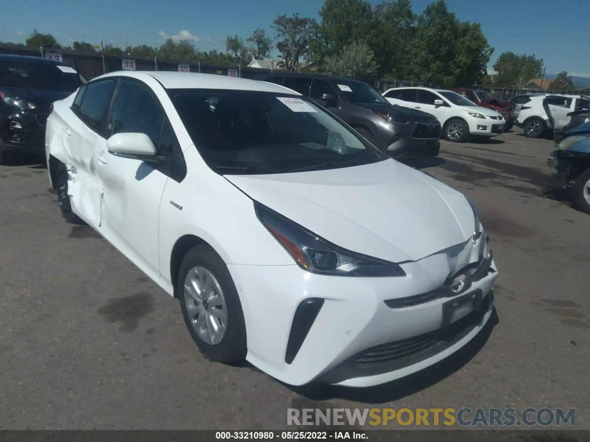 1 Photograph of a damaged car JTDKAMFU0N3164006 TOYOTA PRIUS 2022