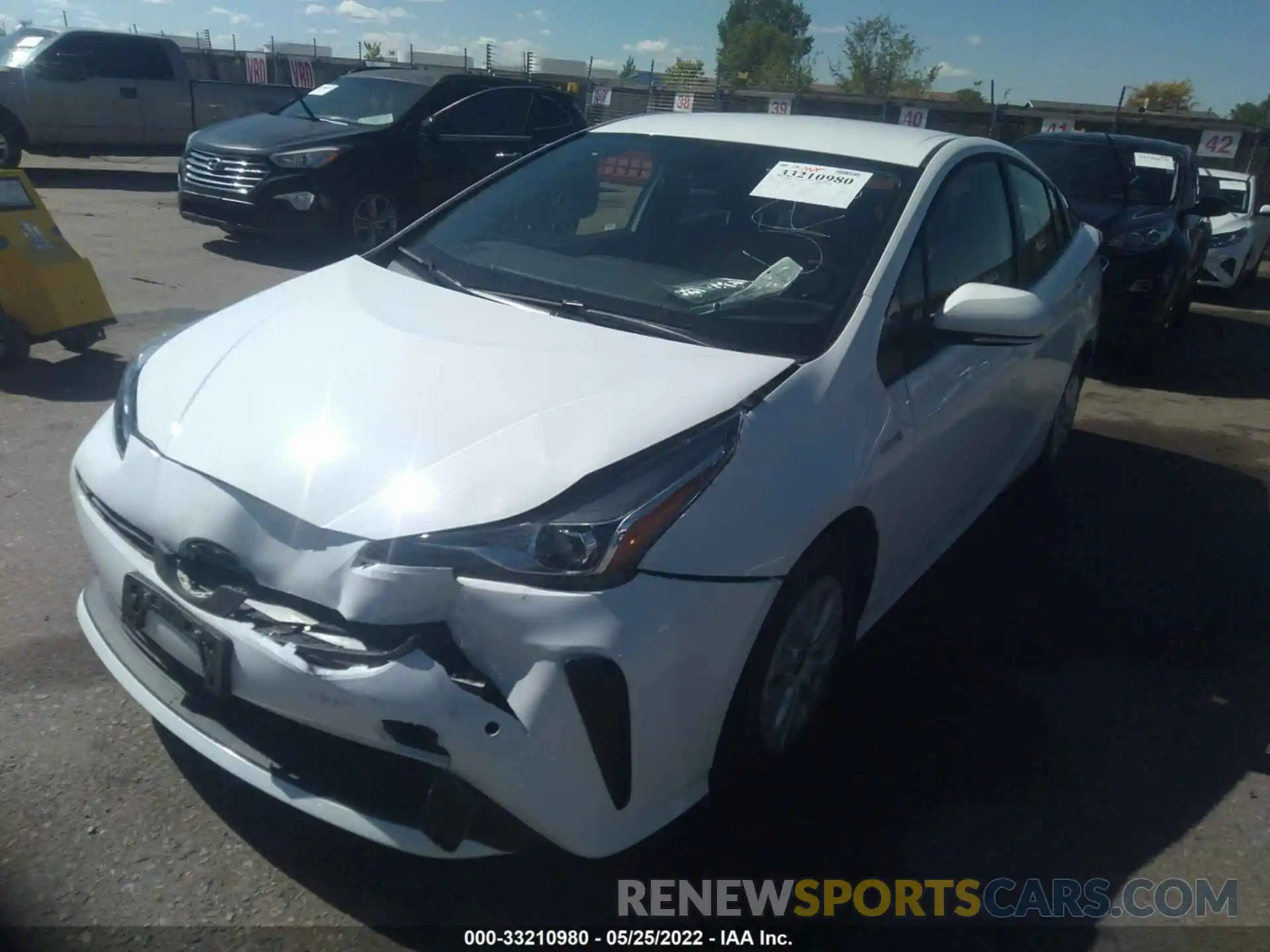 2 Photograph of a damaged car JTDKAMFU0N3164006 TOYOTA PRIUS 2022