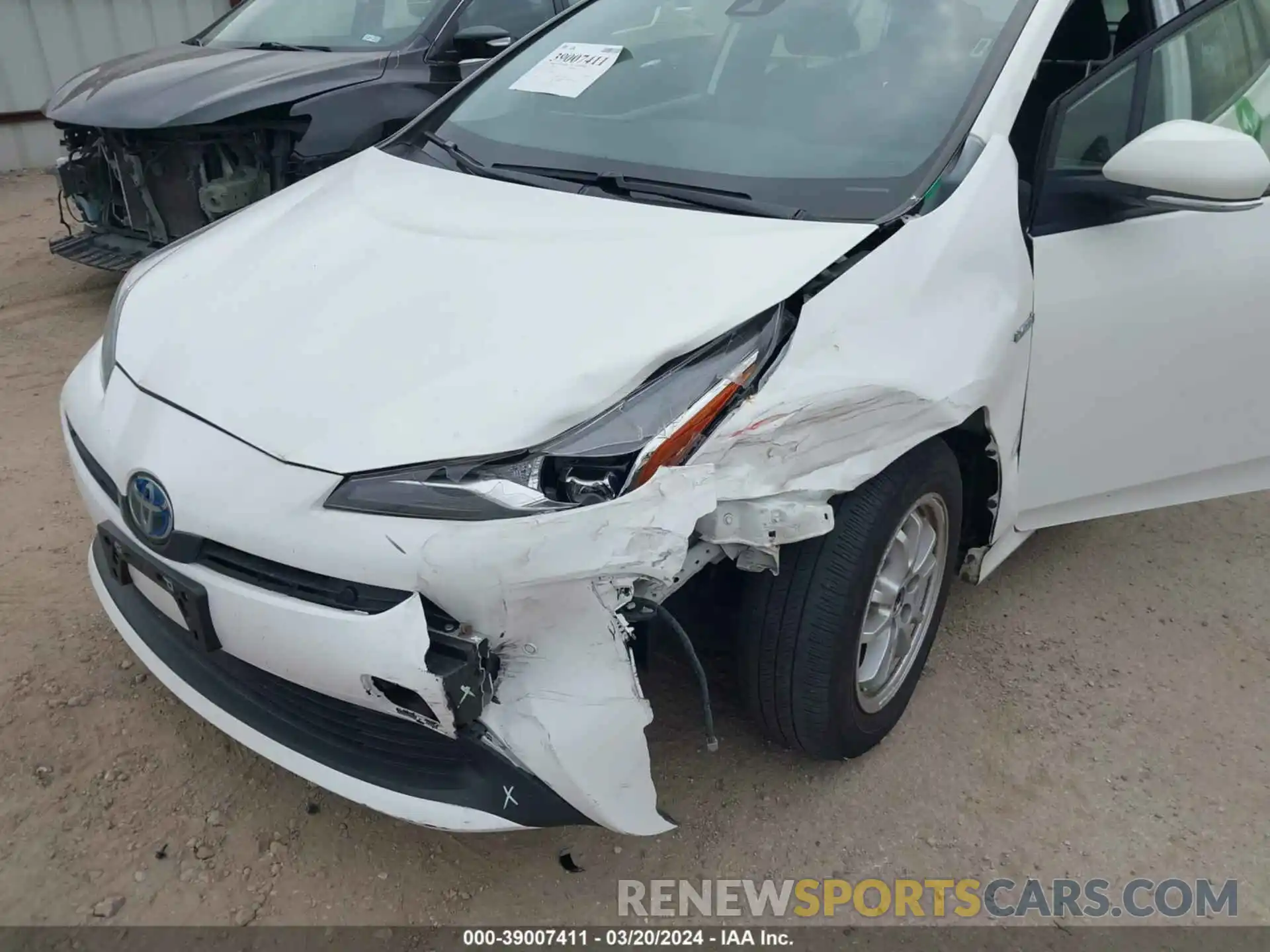 6 Фотография поврежденного автомобиля JTDKAMFU0N3179542 TOYOTA PRIUS 2022