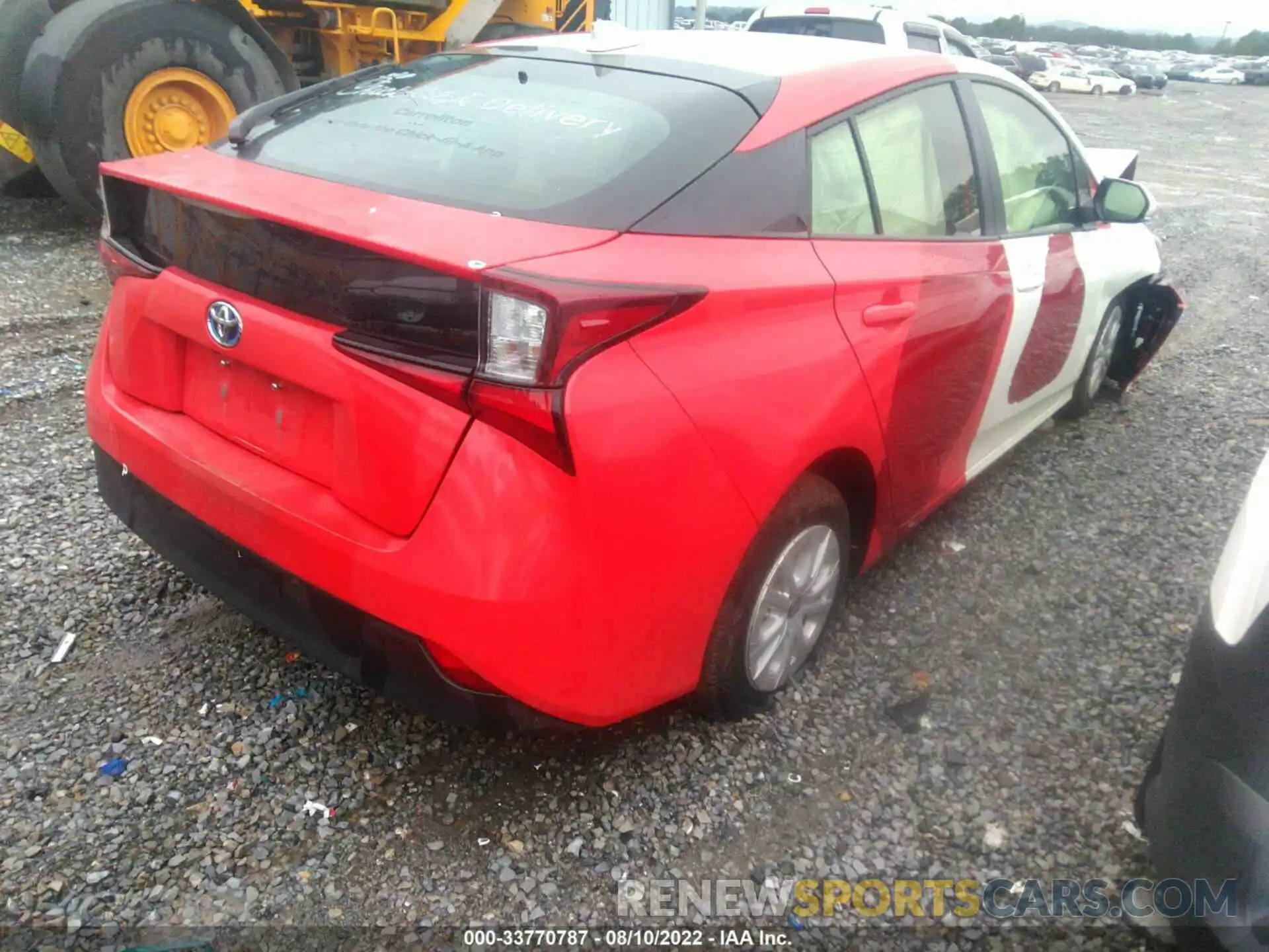 4 Photograph of a damaged car JTDKAMFU1N3156089 TOYOTA PRIUS 2022