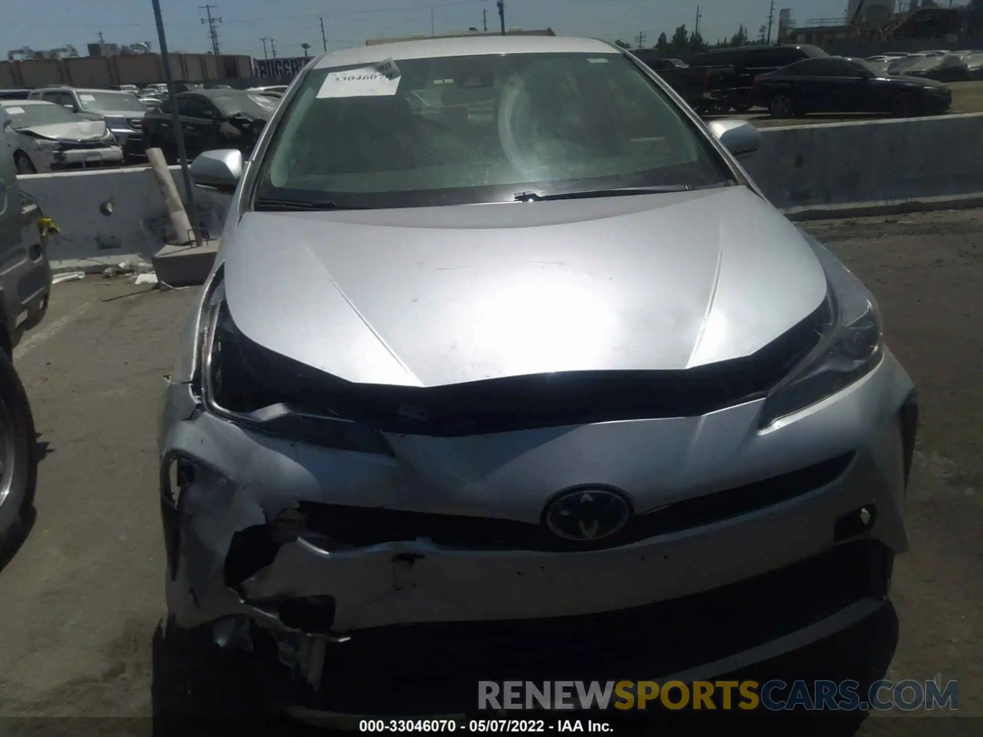 6 Photograph of a damaged car JTDKAMFU1N3160126 TOYOTA PRIUS 2022