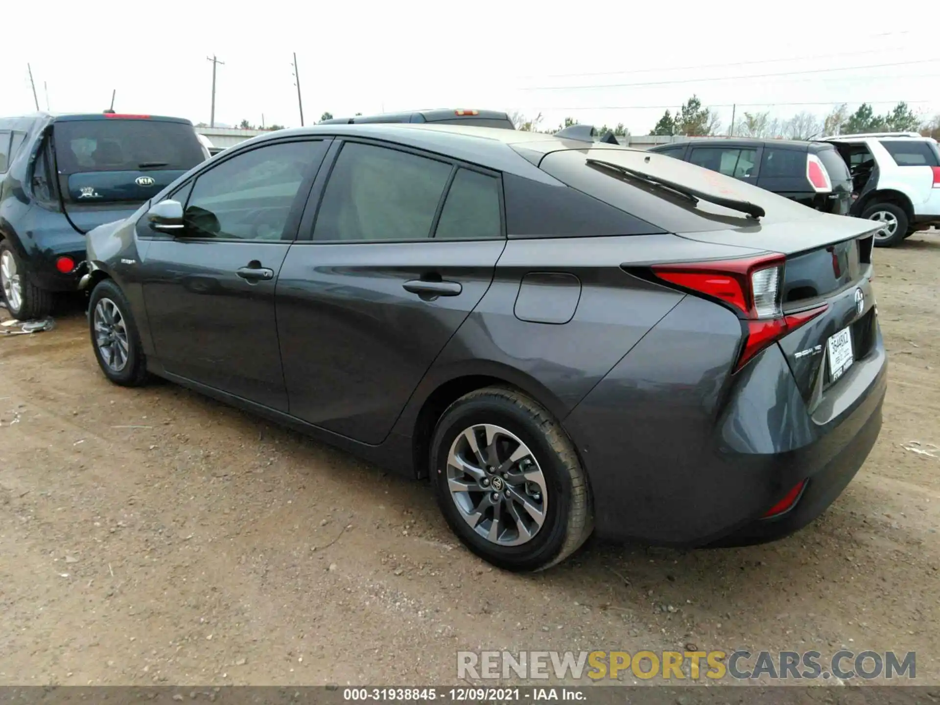 3 Photograph of a damaged car JTDKAMFU1N3161051 TOYOTA PRIUS 2022