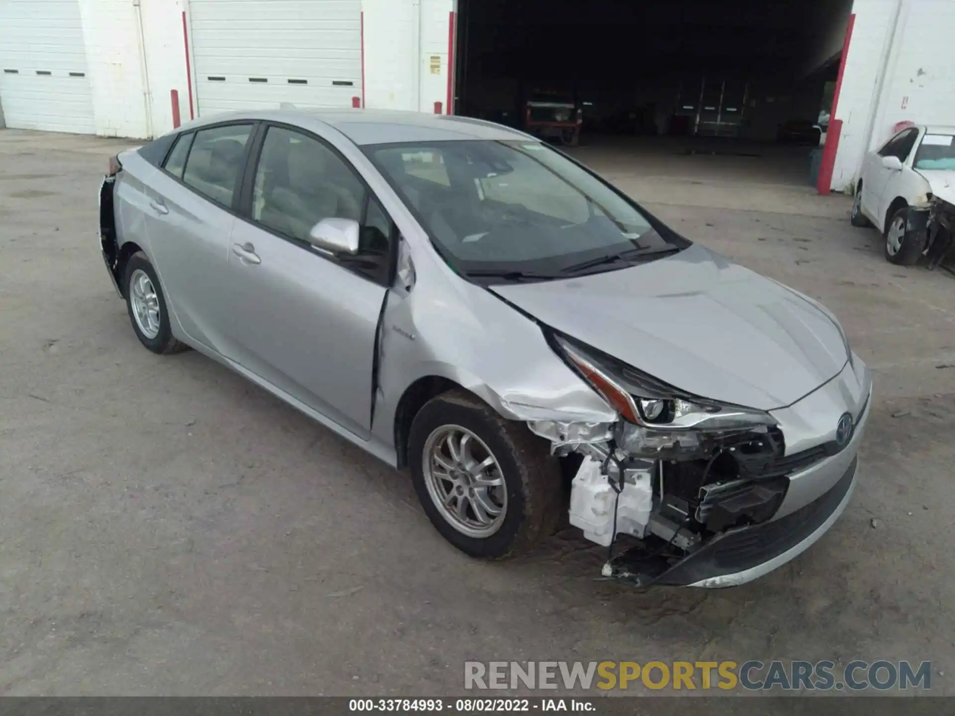 1 Photograph of a damaged car JTDKAMFU1N3162295 TOYOTA PRIUS 2022