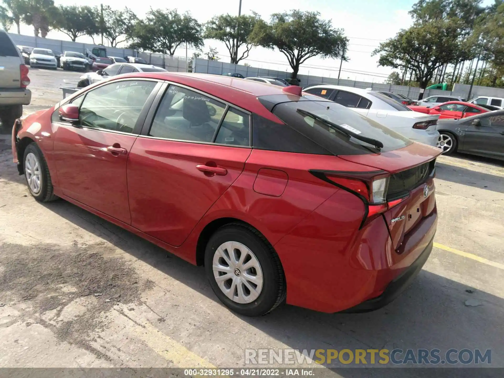 3 Photograph of a damaged car JTDKAMFU1N3164211 TOYOTA PRIUS 2022