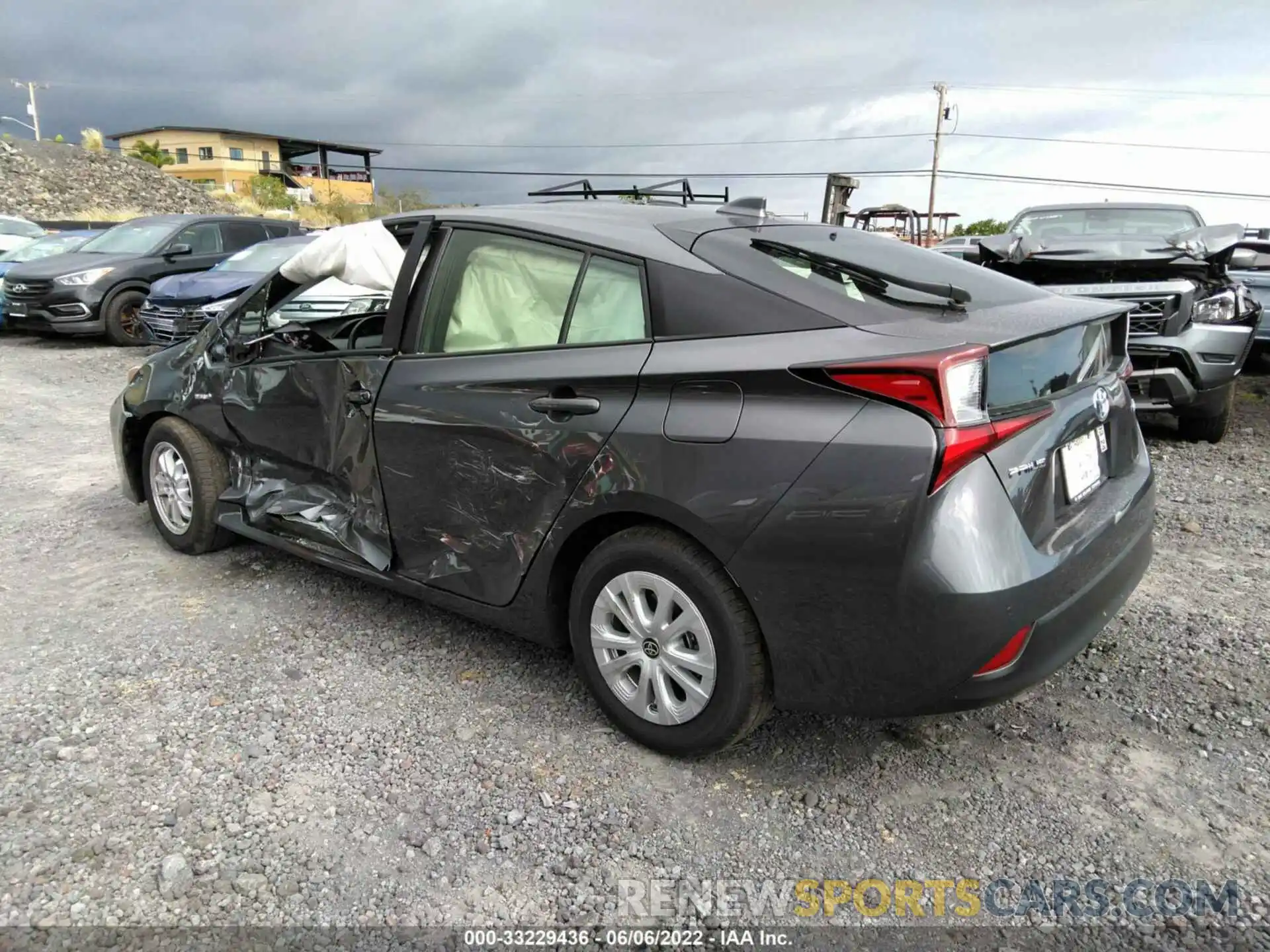 3 Photograph of a damaged car JTDKAMFU1N3171028 TOYOTA PRIUS 2022