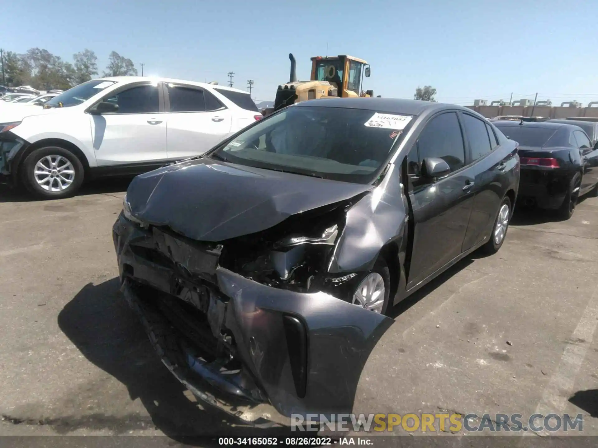 2 Photograph of a damaged car JTDKAMFU1N3175497 TOYOTA PRIUS 2022