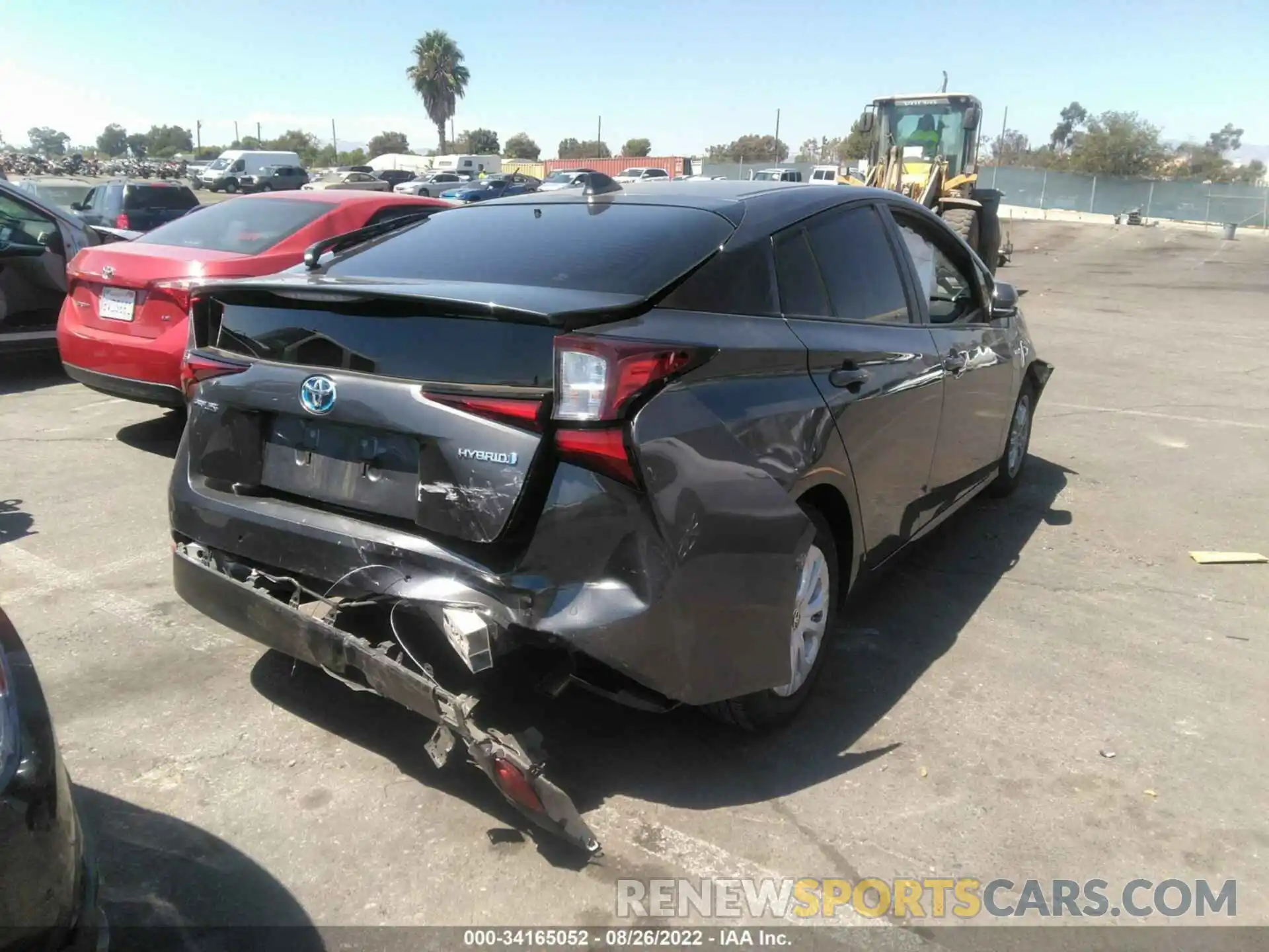 4 Photograph of a damaged car JTDKAMFU1N3175497 TOYOTA PRIUS 2022