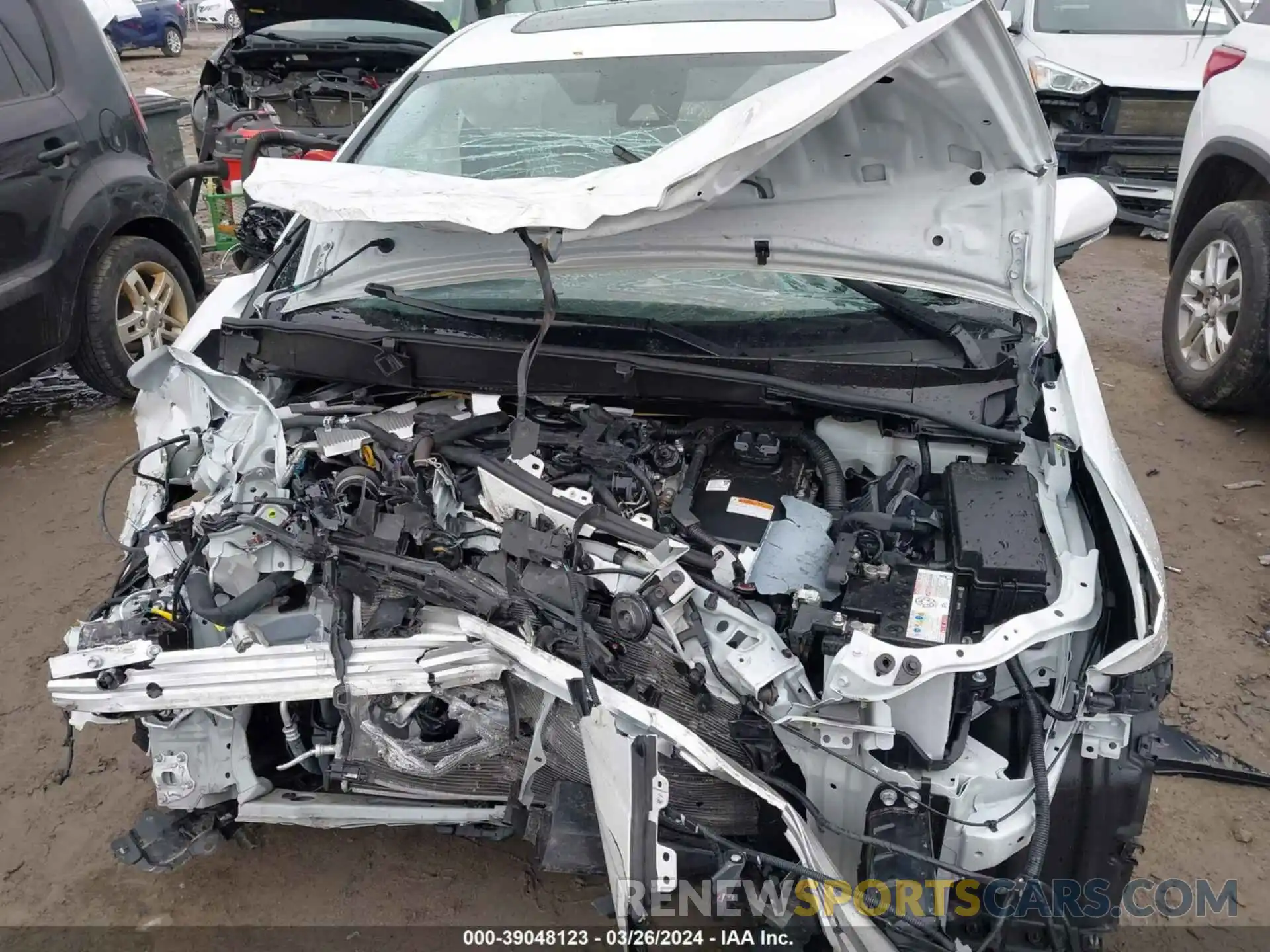 10 Photograph of a damaged car JTDKAMFU2N3174228 TOYOTA PRIUS 2022