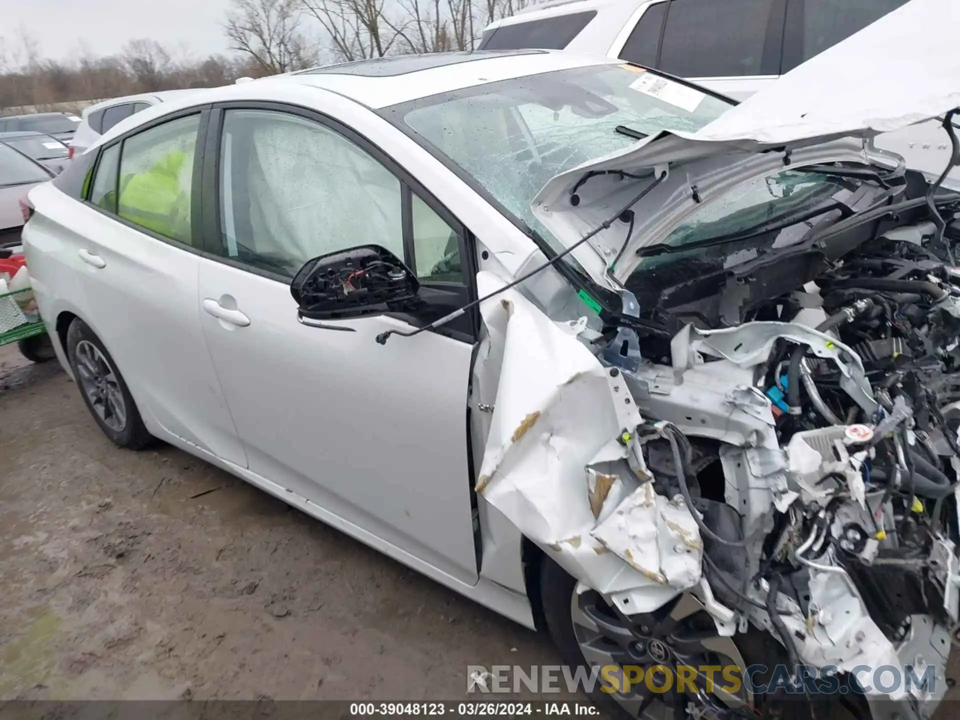 12 Photograph of a damaged car JTDKAMFU2N3174228 TOYOTA PRIUS 2022