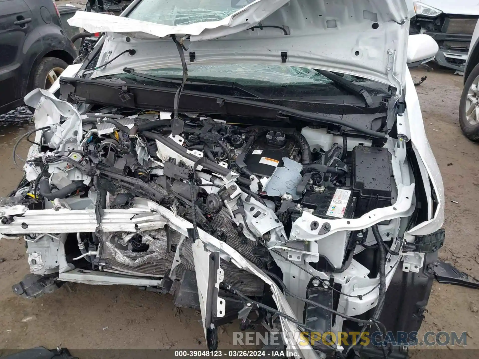 6 Photograph of a damaged car JTDKAMFU2N3174228 TOYOTA PRIUS 2022