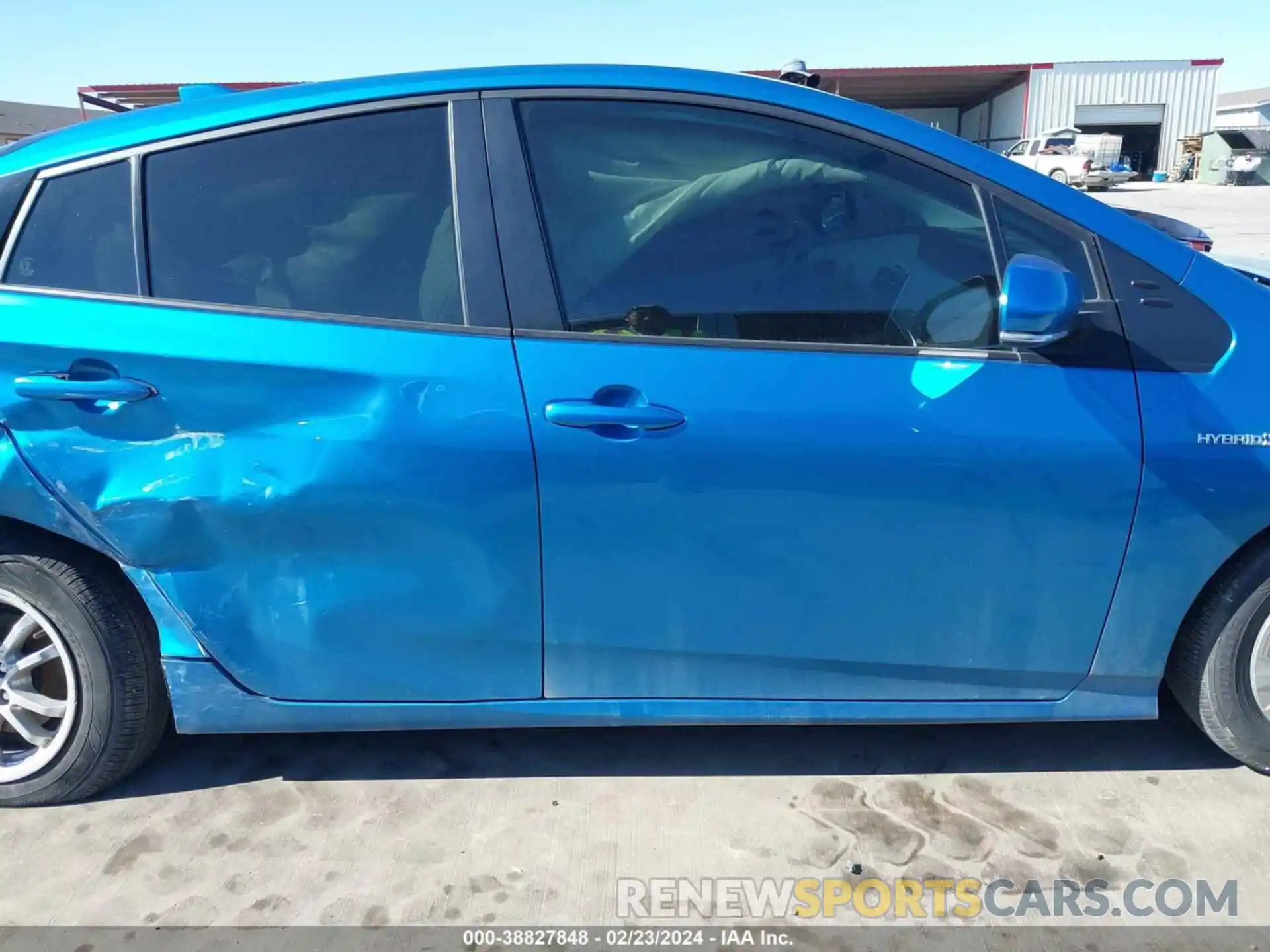 13 Фотография поврежденного автомобиля JTDKAMFU2N3188761 TOYOTA PRIUS 2022