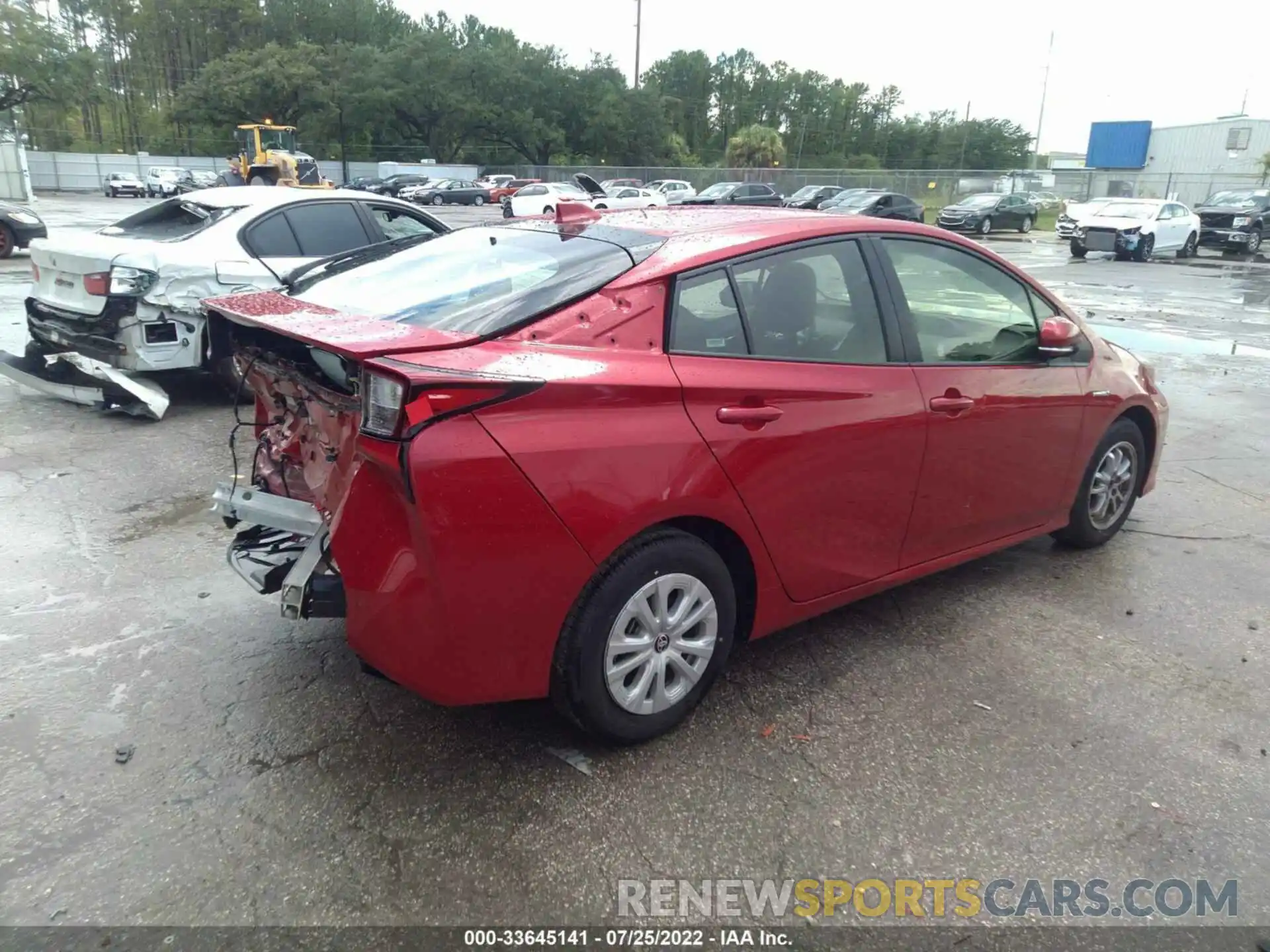 4 Photograph of a damaged car JTDKAMFU3N3157566 TOYOTA PRIUS 2022