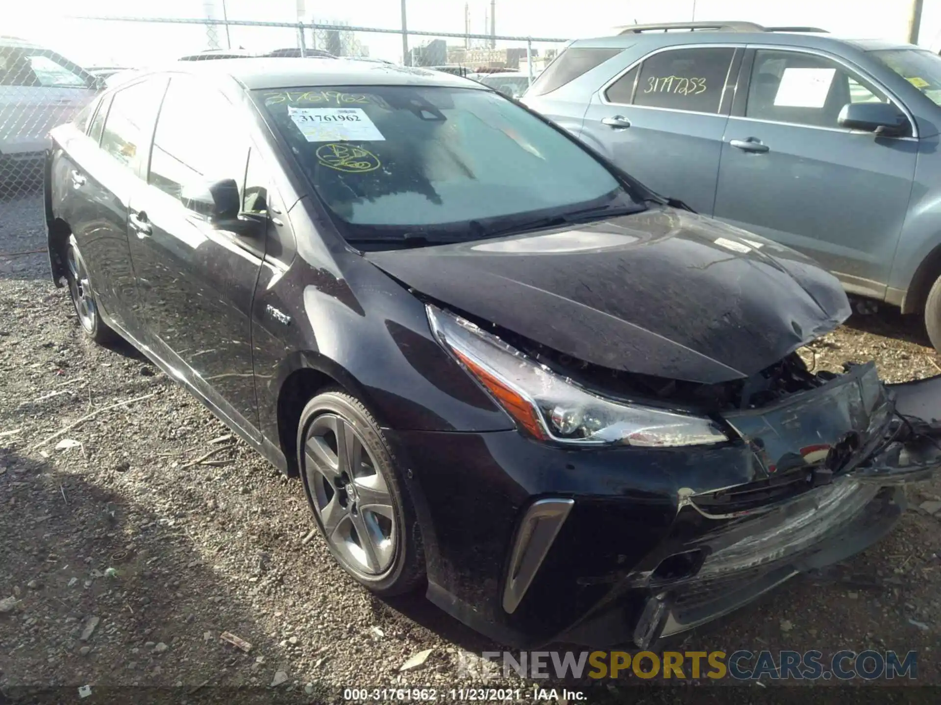 1 Photograph of a damaged car JTDKAMFU3N3158653 TOYOTA PRIUS 2022