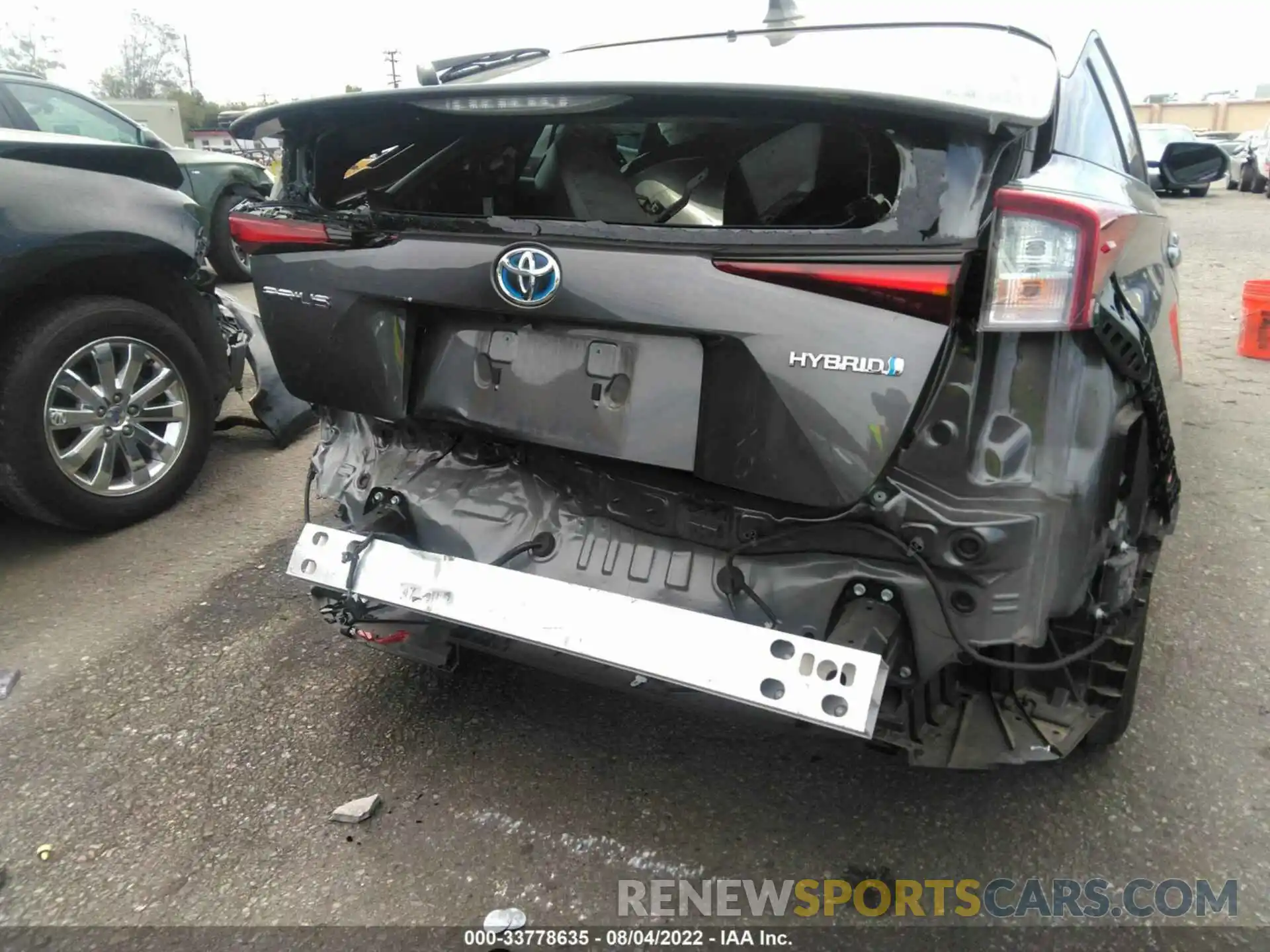 6 Photograph of a damaged car JTDKAMFU3N3158670 TOYOTA PRIUS 2022