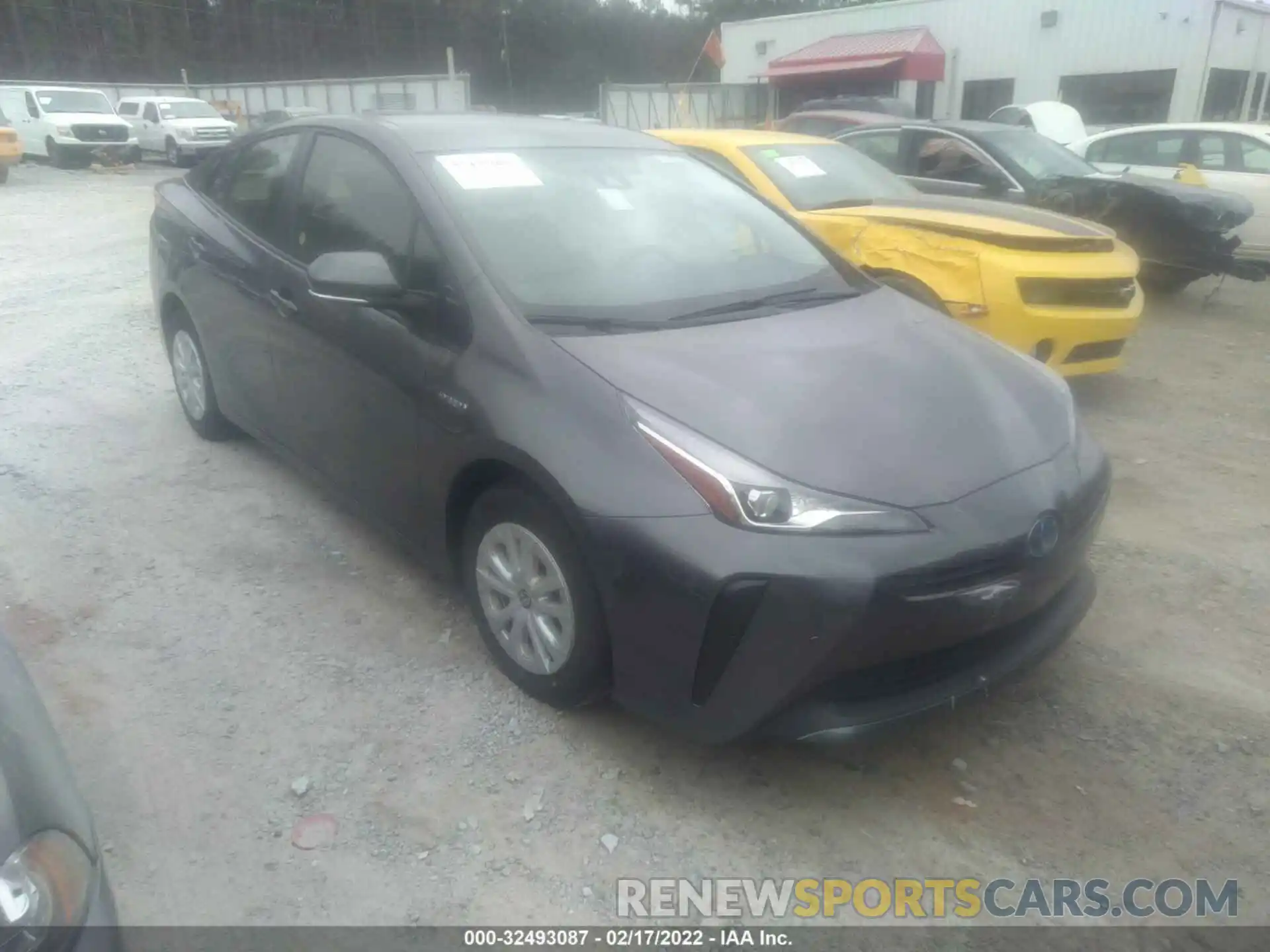 1 Photograph of a damaged car JTDKAMFU3N3159169 TOYOTA PRIUS 2022