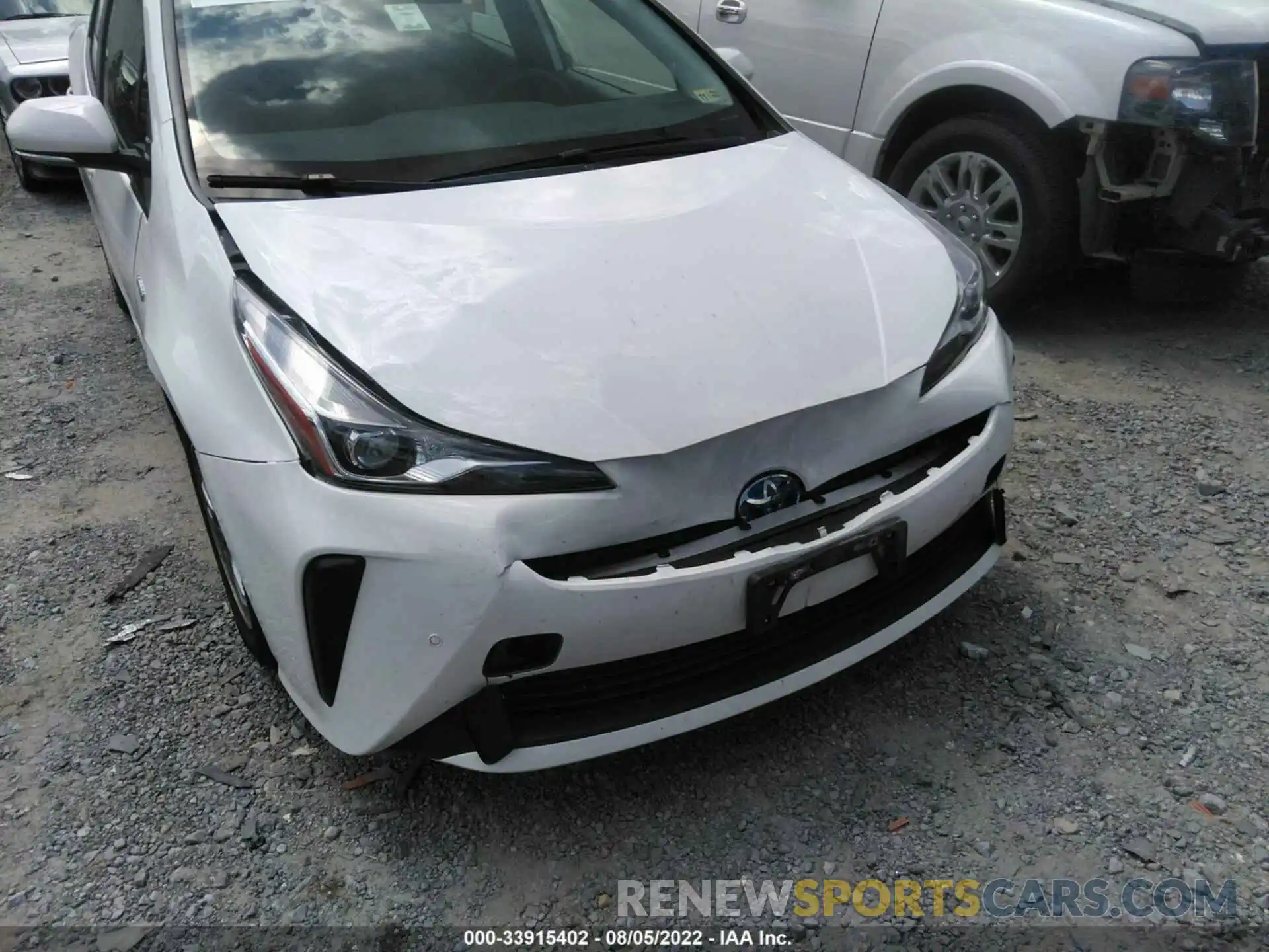 6 Фотография поврежденного автомобиля JTDKAMFU3N3159947 TOYOTA PRIUS 2022