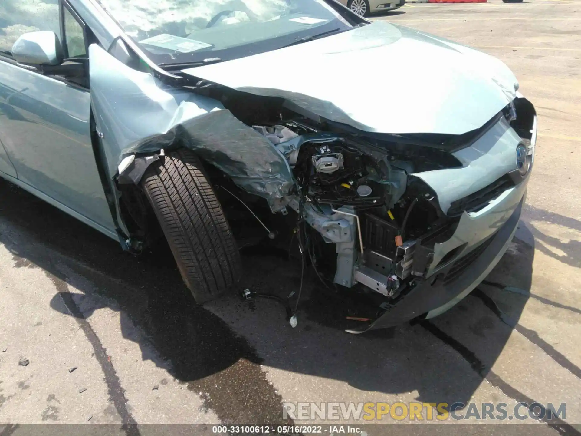 6 Photograph of a damaged car JTDKAMFU3N3164257 TOYOTA PRIUS 2022