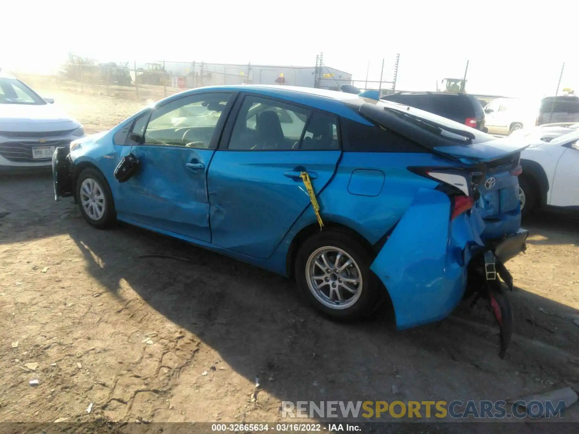 3 Photograph of a damaged car JTDKAMFU3N3164808 TOYOTA PRIUS 2022