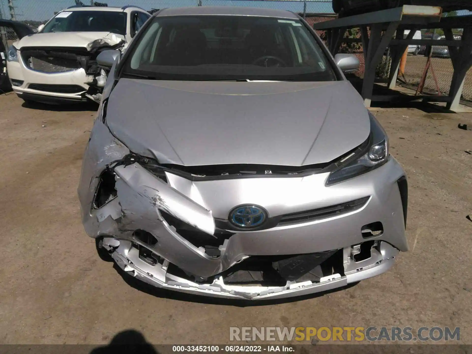 6 Photograph of a damaged car JTDKAMFU4N3154336 TOYOTA PRIUS 2022