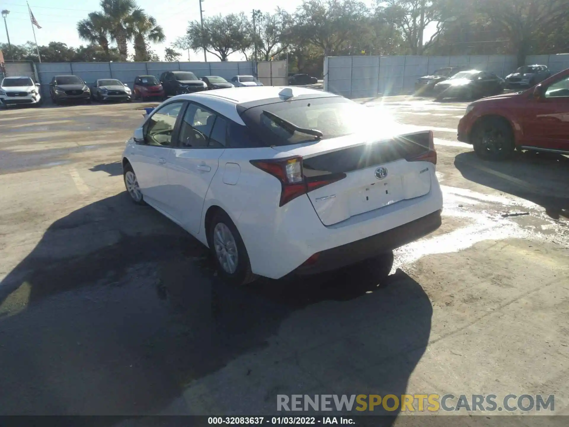 3 Photograph of a damaged car JTDKAMFU4N3157172 TOYOTA PRIUS 2022