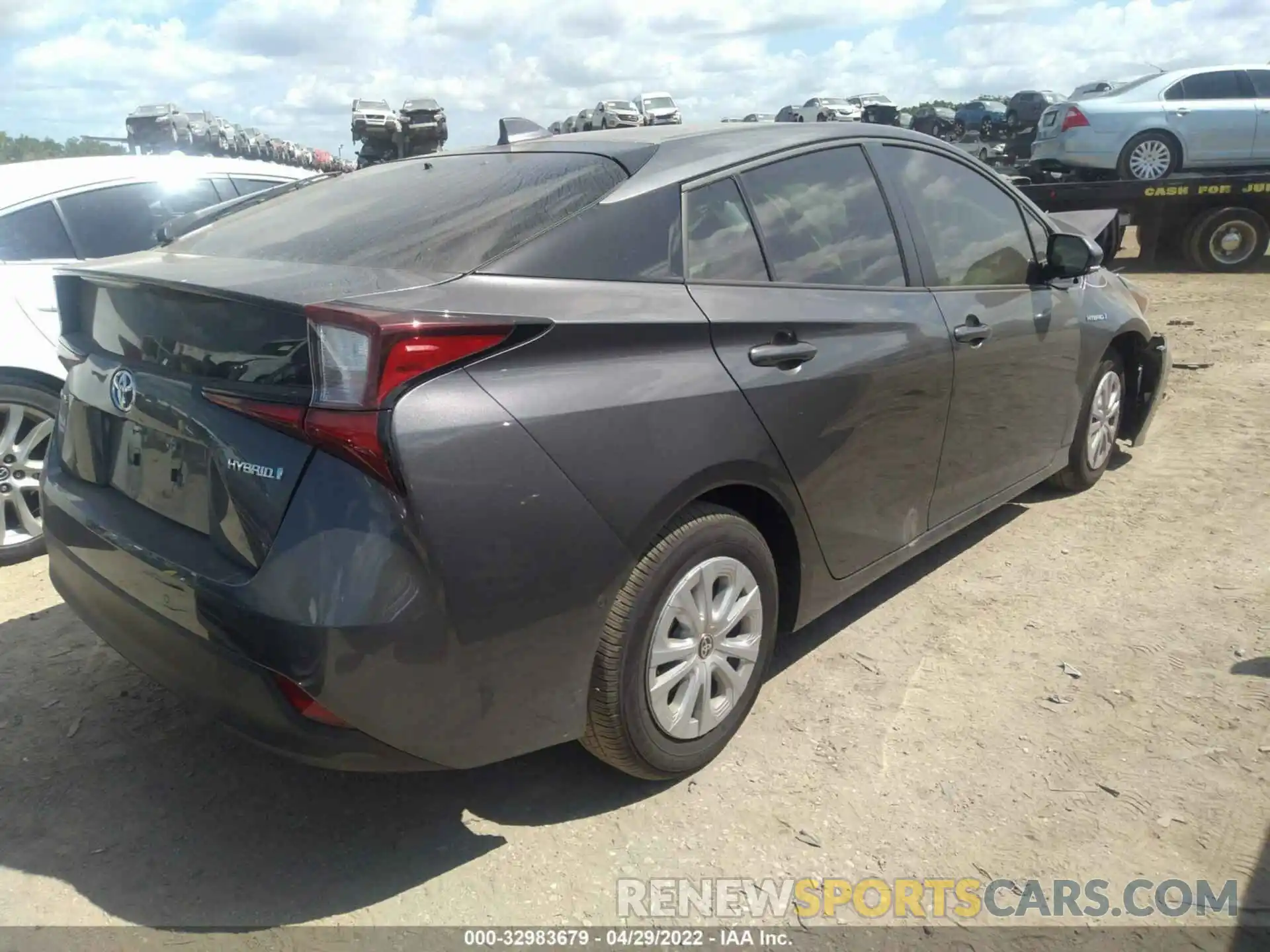 4 Photograph of a damaged car JTDKAMFU4N3161044 TOYOTA PRIUS 2022