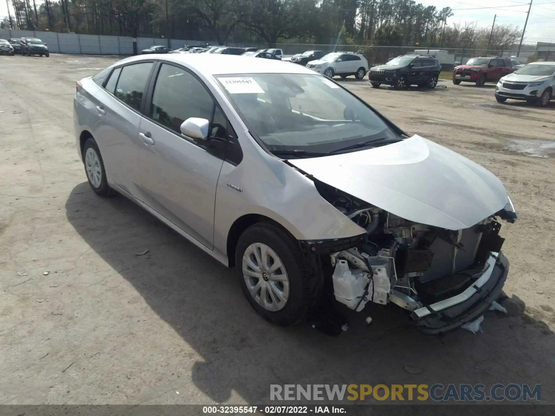 1 Photograph of a damaged car JTDKAMFU4N3162243 TOYOTA PRIUS 2022